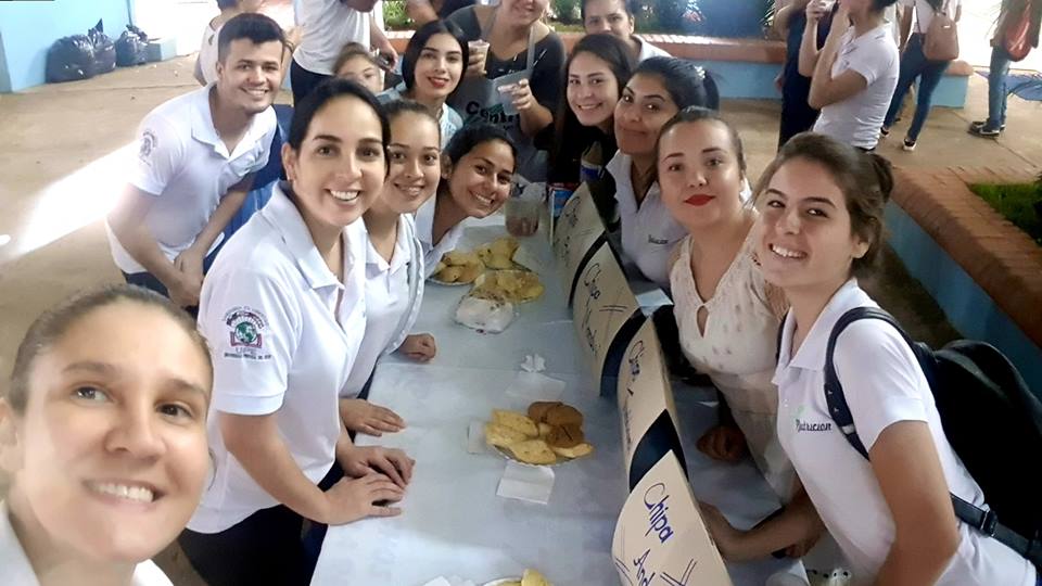Elaboración de la chipa paraguaya carrera de Nutrición UPE
