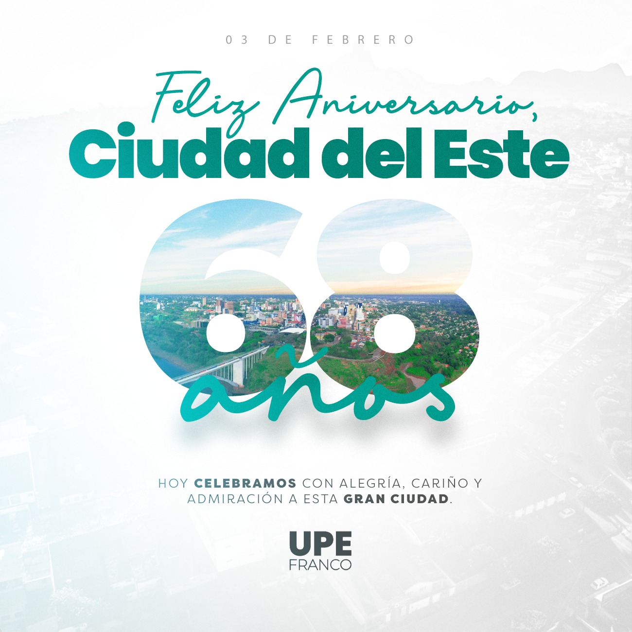 Aniversario de Ciudad del Este: 68 Años de Crecimiento y Progreso