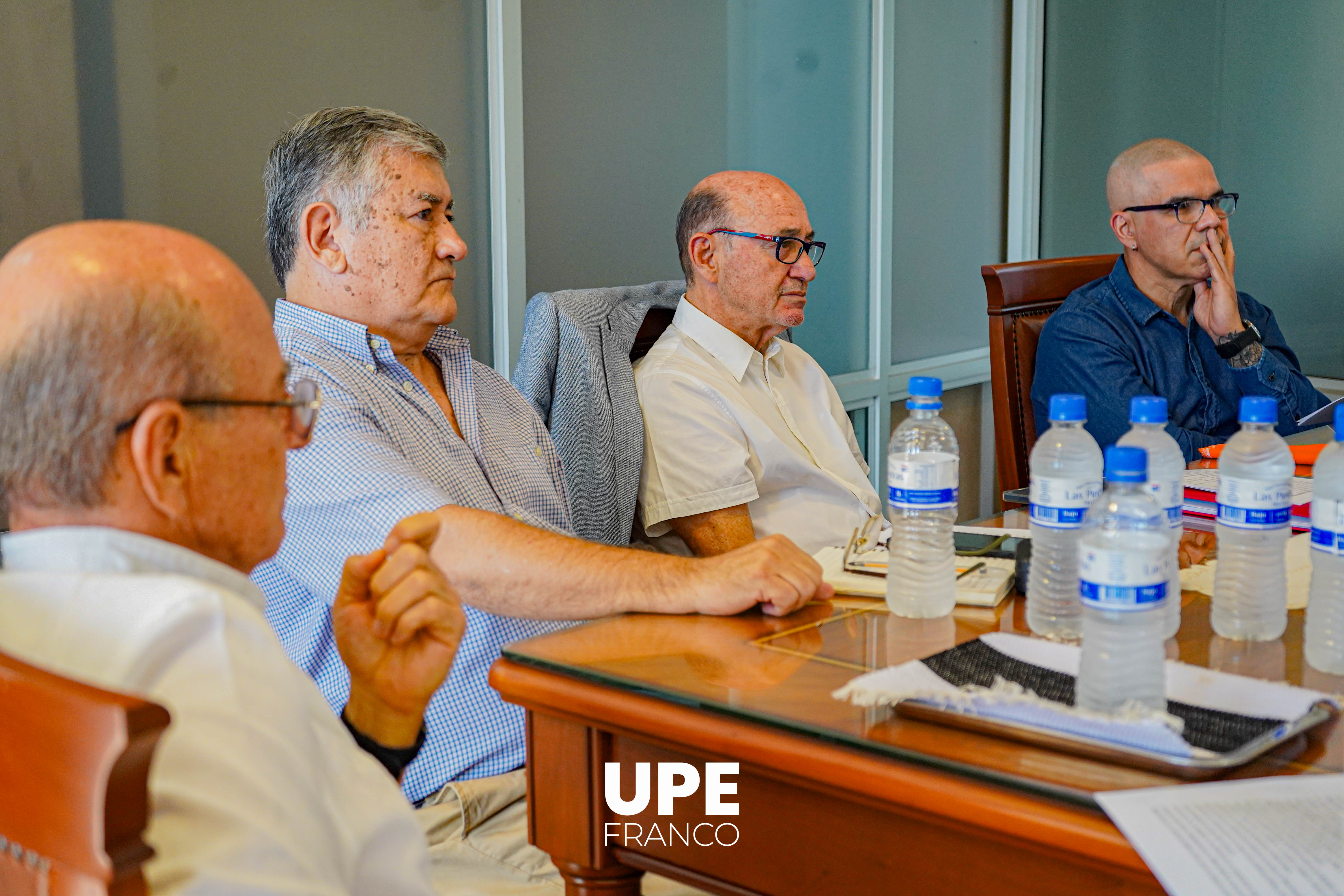 UPE FRANCO: Decanos y Director Ejecutivo avanzan sobre Agenda Institucional 2025