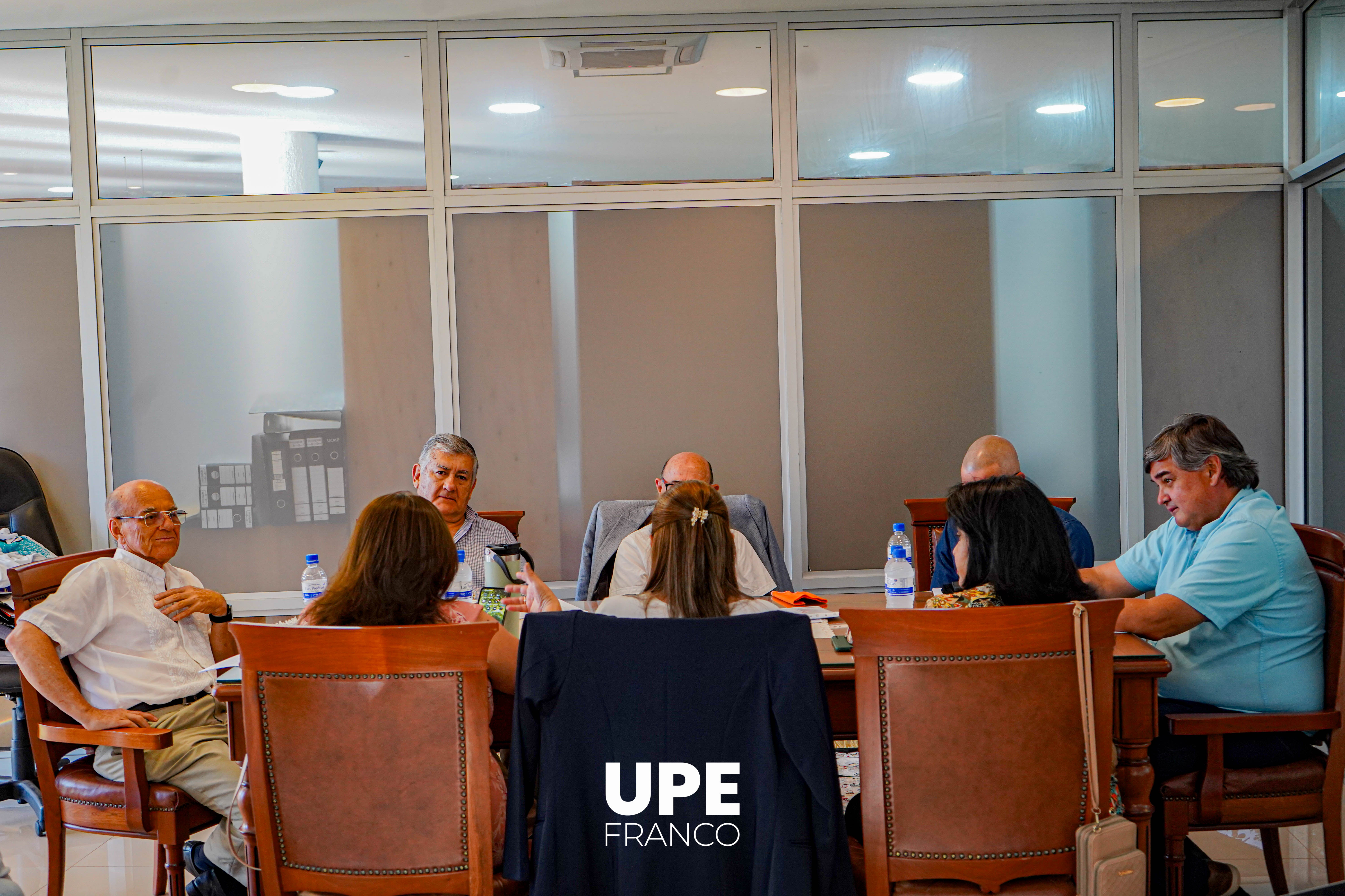 UPE FRANCO: Decanos y Director Ejecutivo avanzan sobre Agenda Institucional 2025