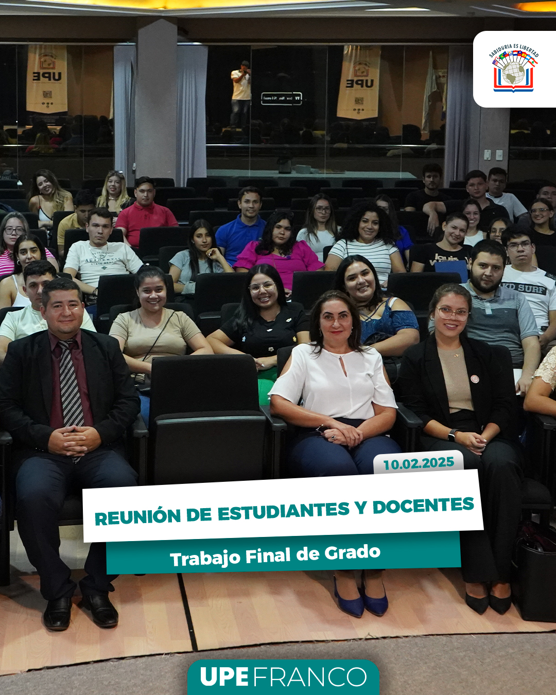 Socialización del Reglamento del Trabajo Final de Grado: Reunión Académica en Ciencias Administrativas y Contables