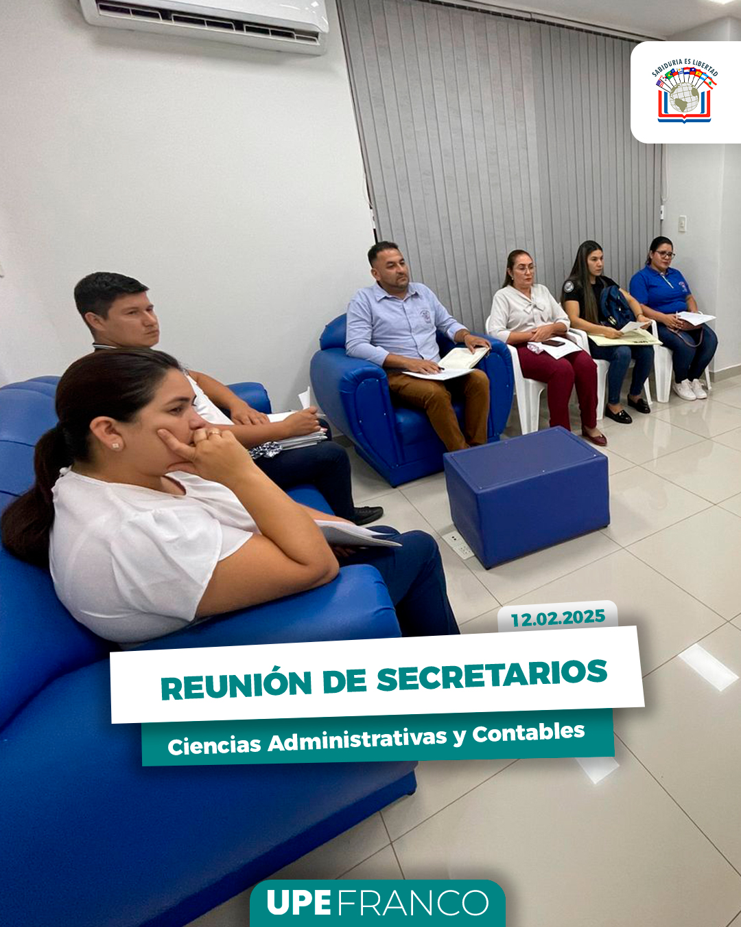 Planificación Académica en Ciencias Administrativas y Contables: Reunión de Secretarios de distintas sedes de la UPE