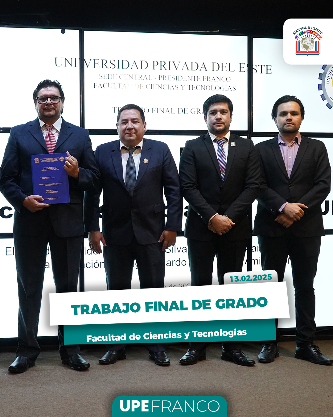 Culminación exitosa de TFG en Ingeniería Electromecánica