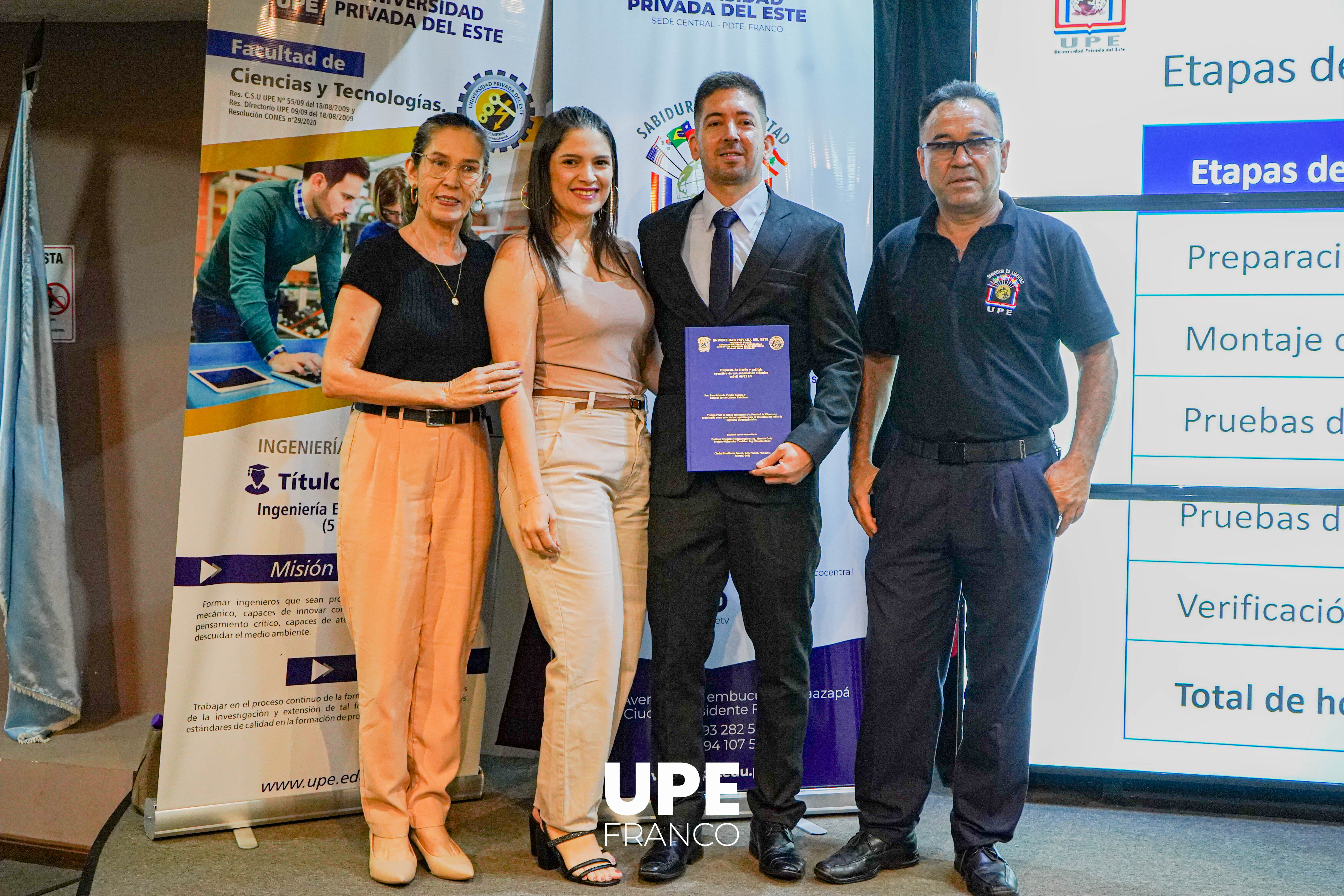 Culminación exitosa de TFG en Ingeniería Electromecánica