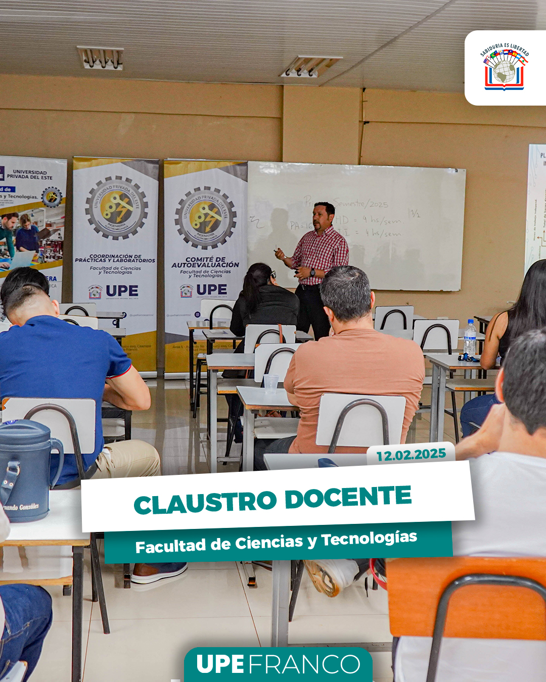 Claustro Docente 2025: Facultad de Ciencias y Tecnologías