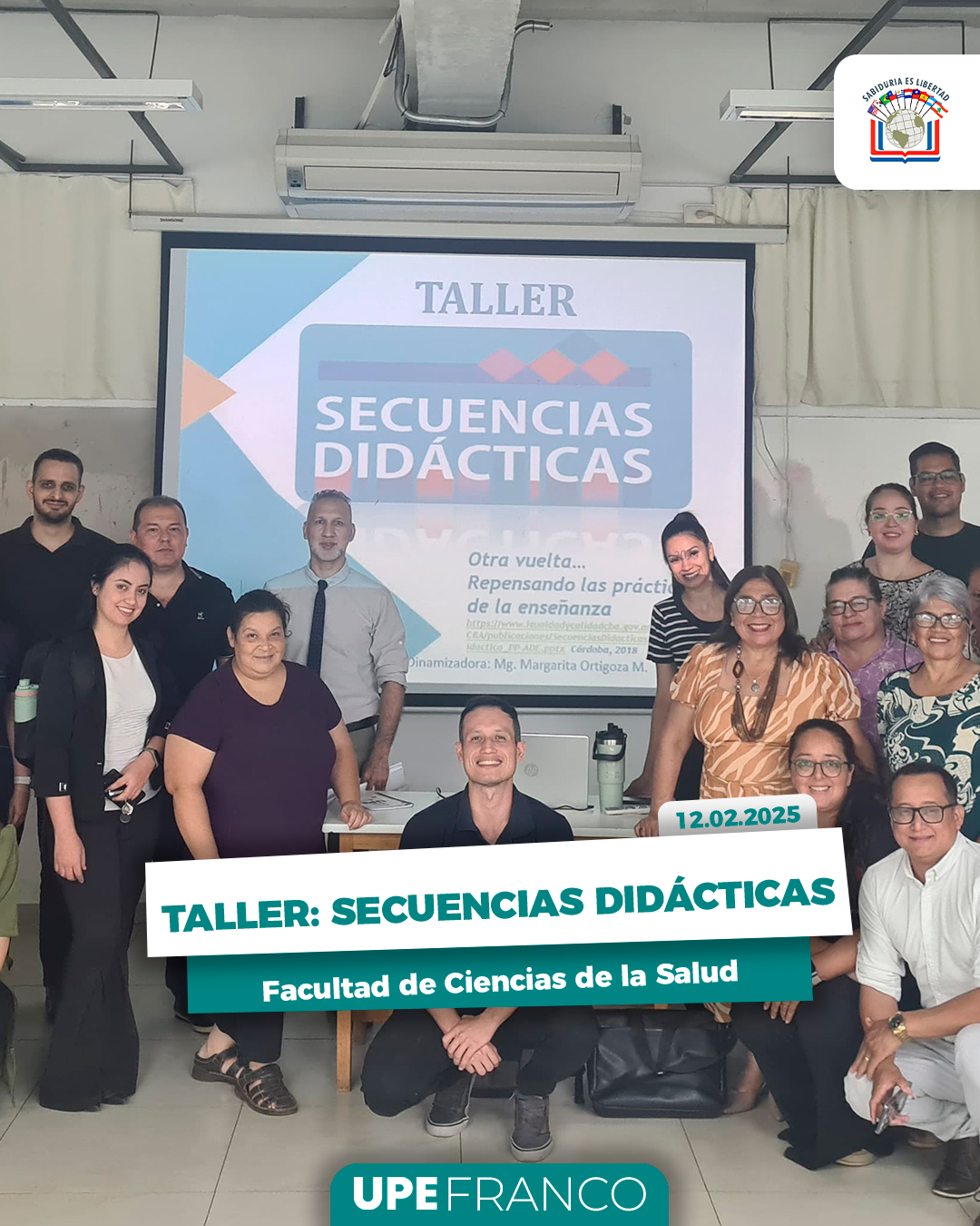 Secuencias Didácticas en la Planificación por Competencias: Jornada Taller en Ciencias de la Salud