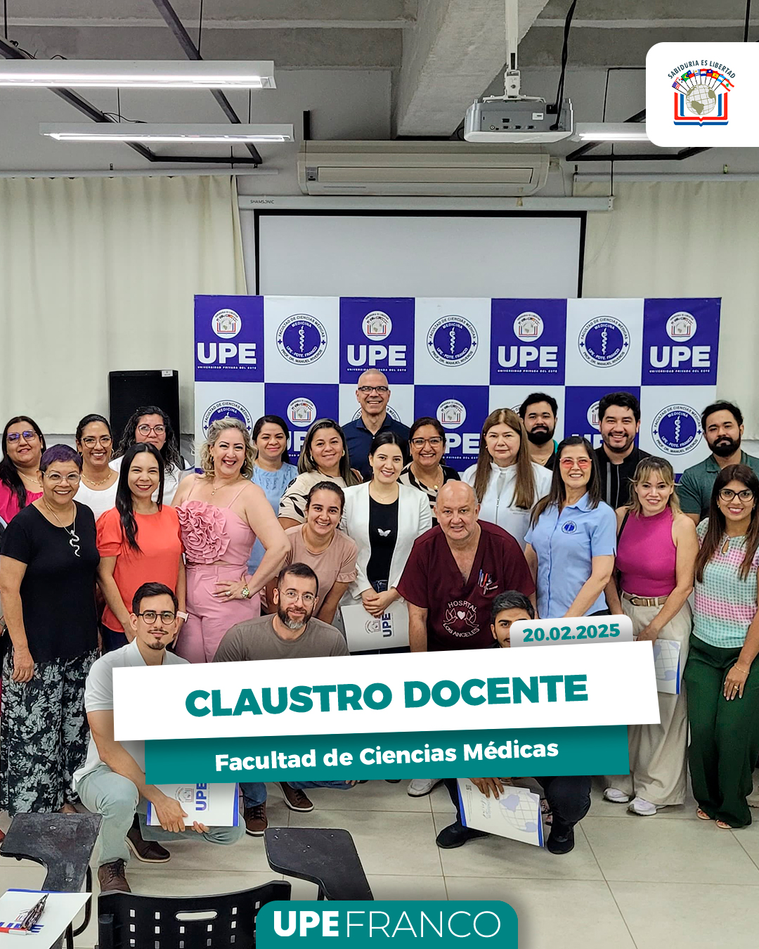 Claustro Docente de Medicina en UPE Franco: Hacia un Año Académico de Excelencia