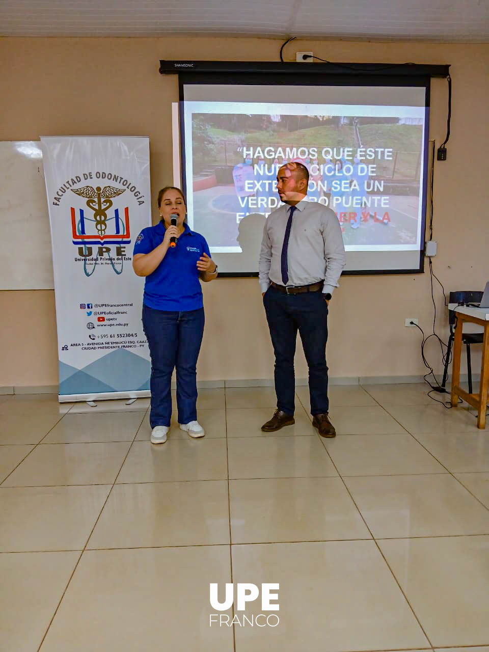 Inicio de actividades de extensión universitaria en la carrera de Odontología