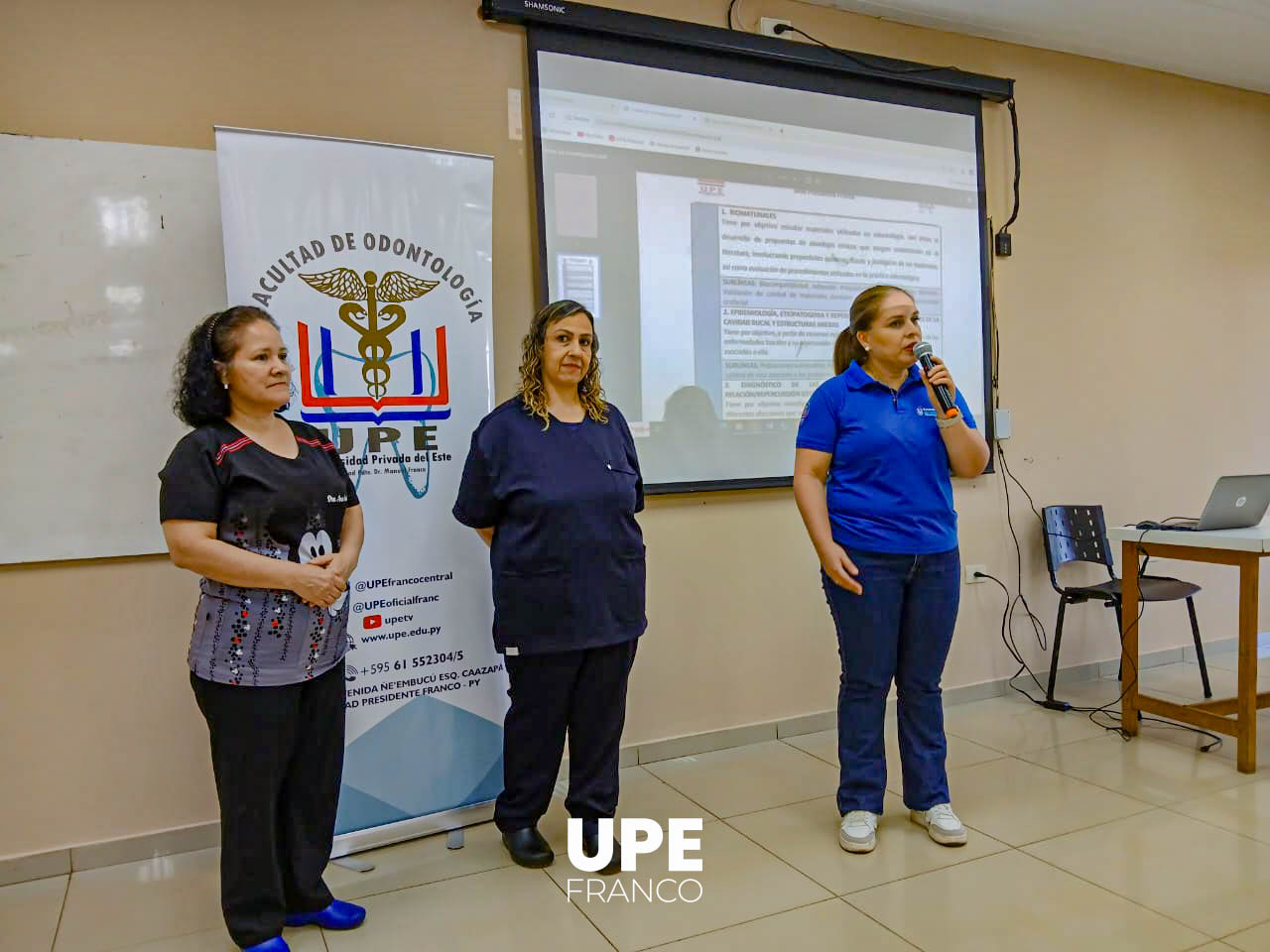 Inicio de actividades de extensión universitaria en la carrera de Odontología