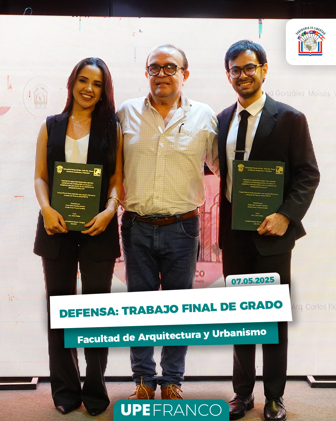 Proyecto arquitectónico del Centro Artístico de Integración Cultural y Turística Jenaro Pindó: Defensa de TFG en Arquitectura y Urbanismo