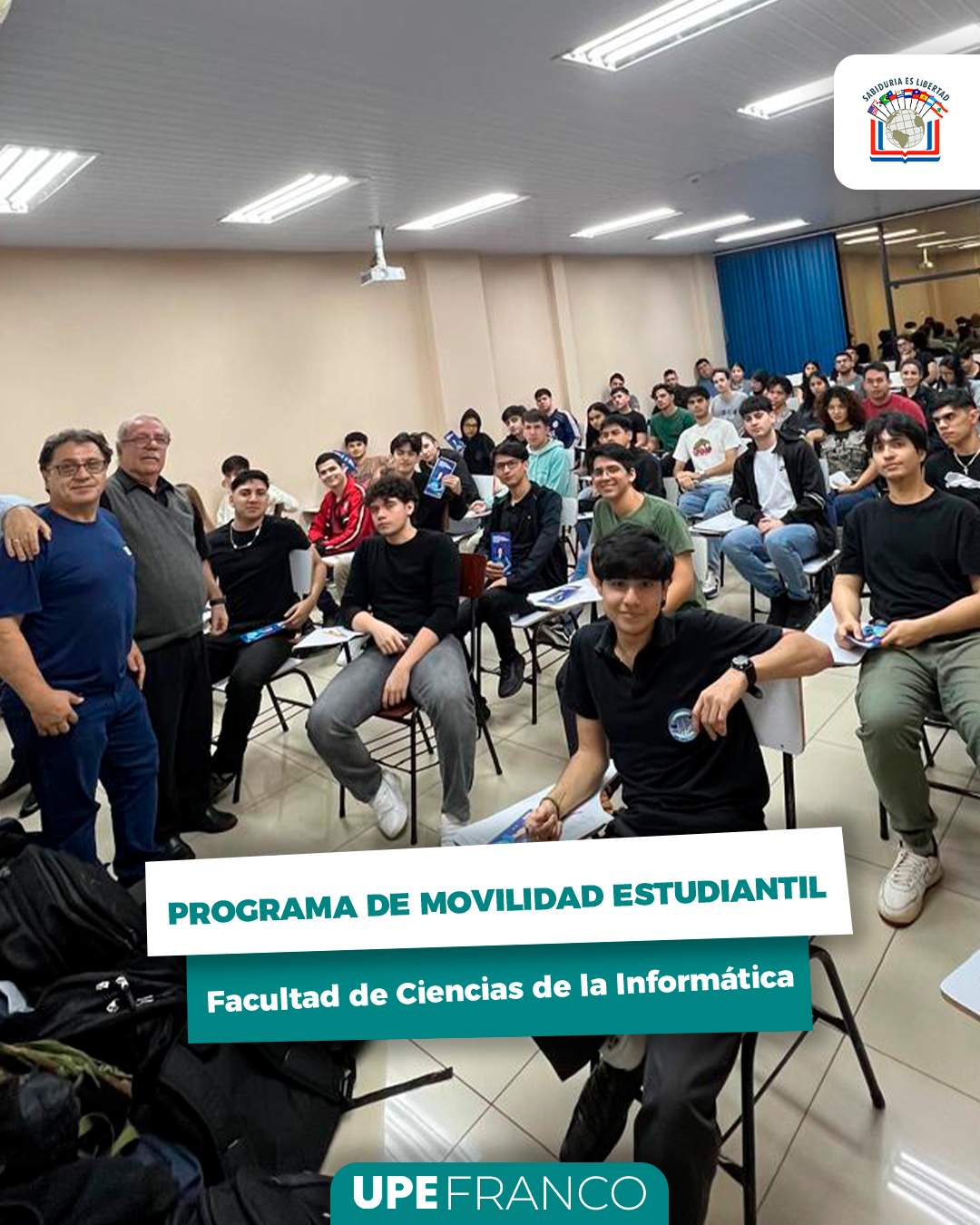 Inició el recorrido del Programa de Movilidad Estudiantil en UPE Franco