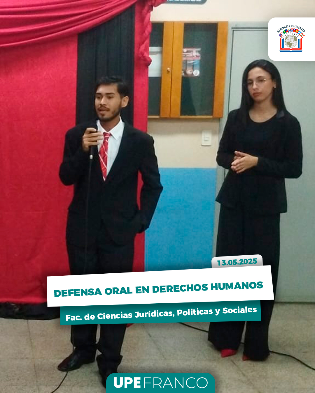 Defensa oral en Derechos Humanos: Facultad de Ciencias Jurídicas, Políticas y Sociales