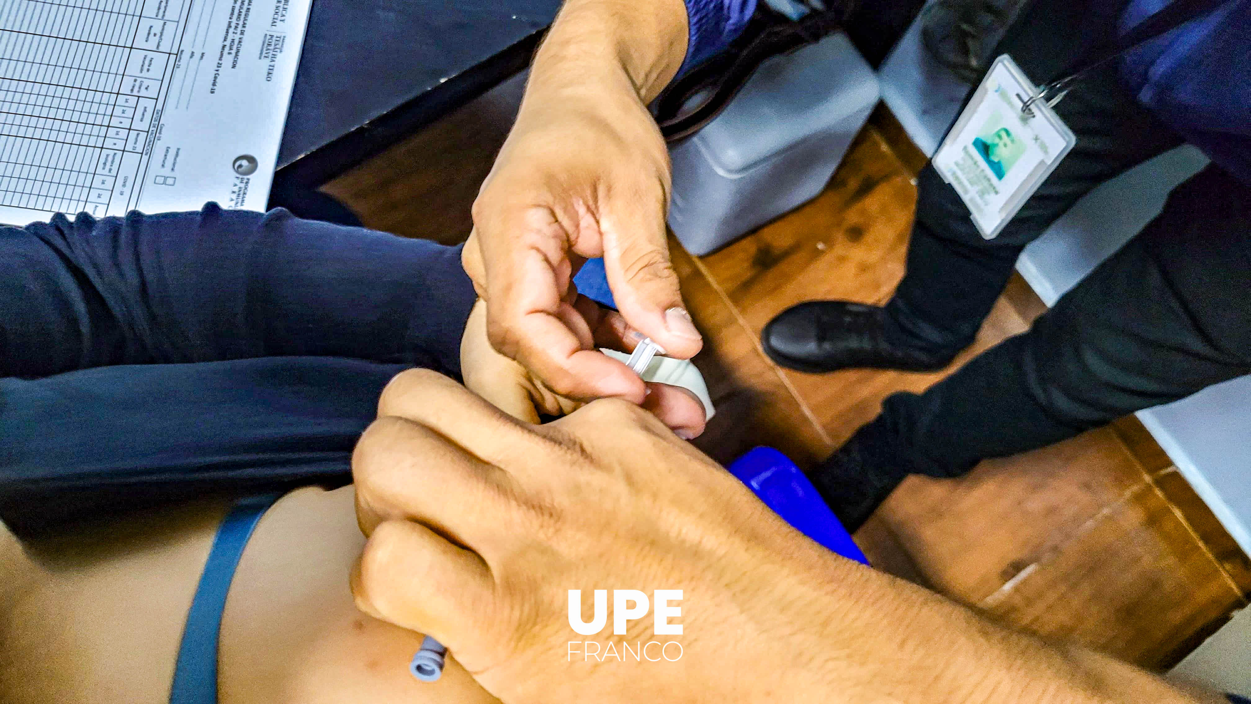 Campaña Invierno 2025: Jornada de Vacunación Gratuita en la UPE FRANCO