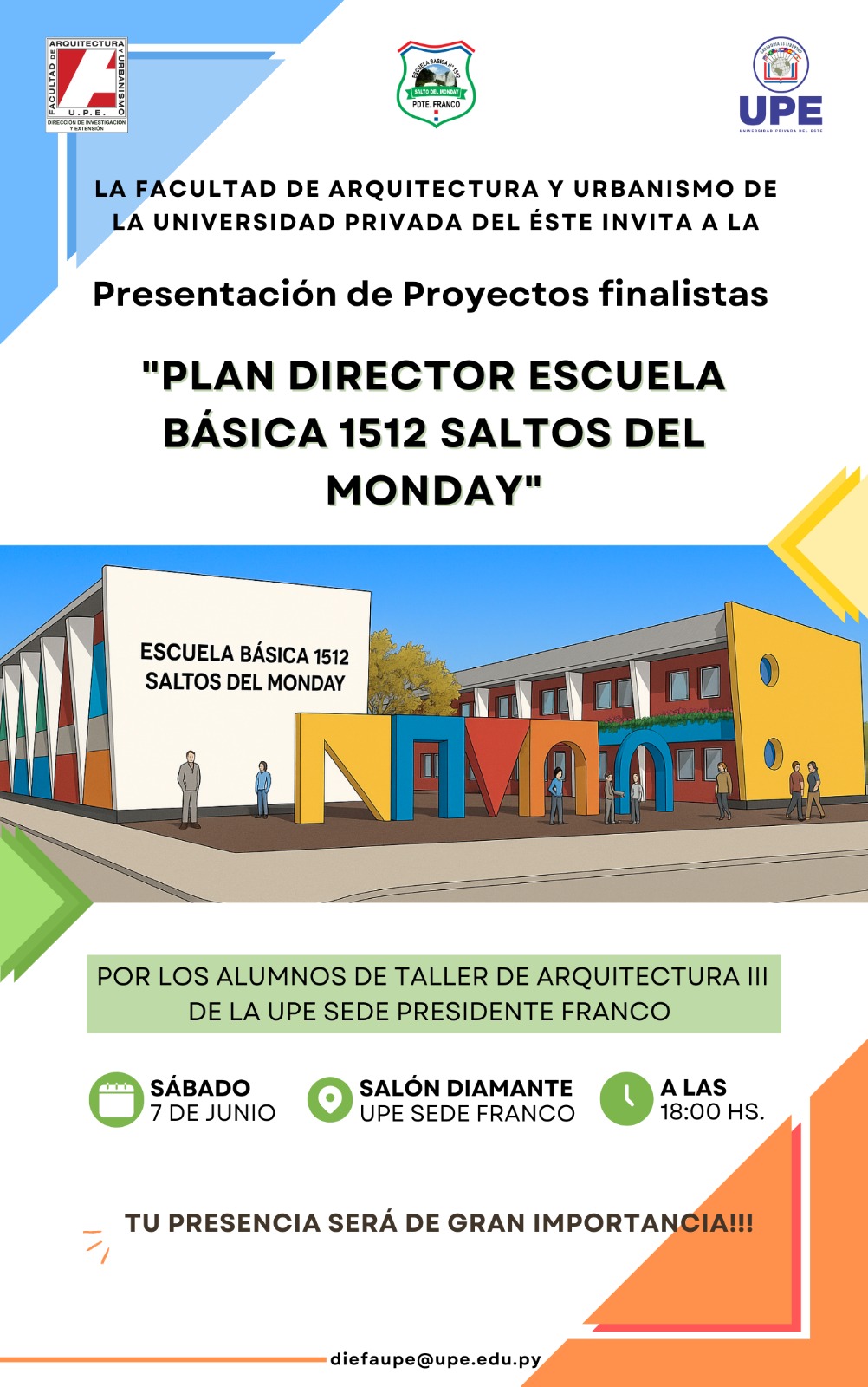 “Plan Director Escuela Básica 1512 Salto del Monday”: Presentación de Proyectos Finalistas