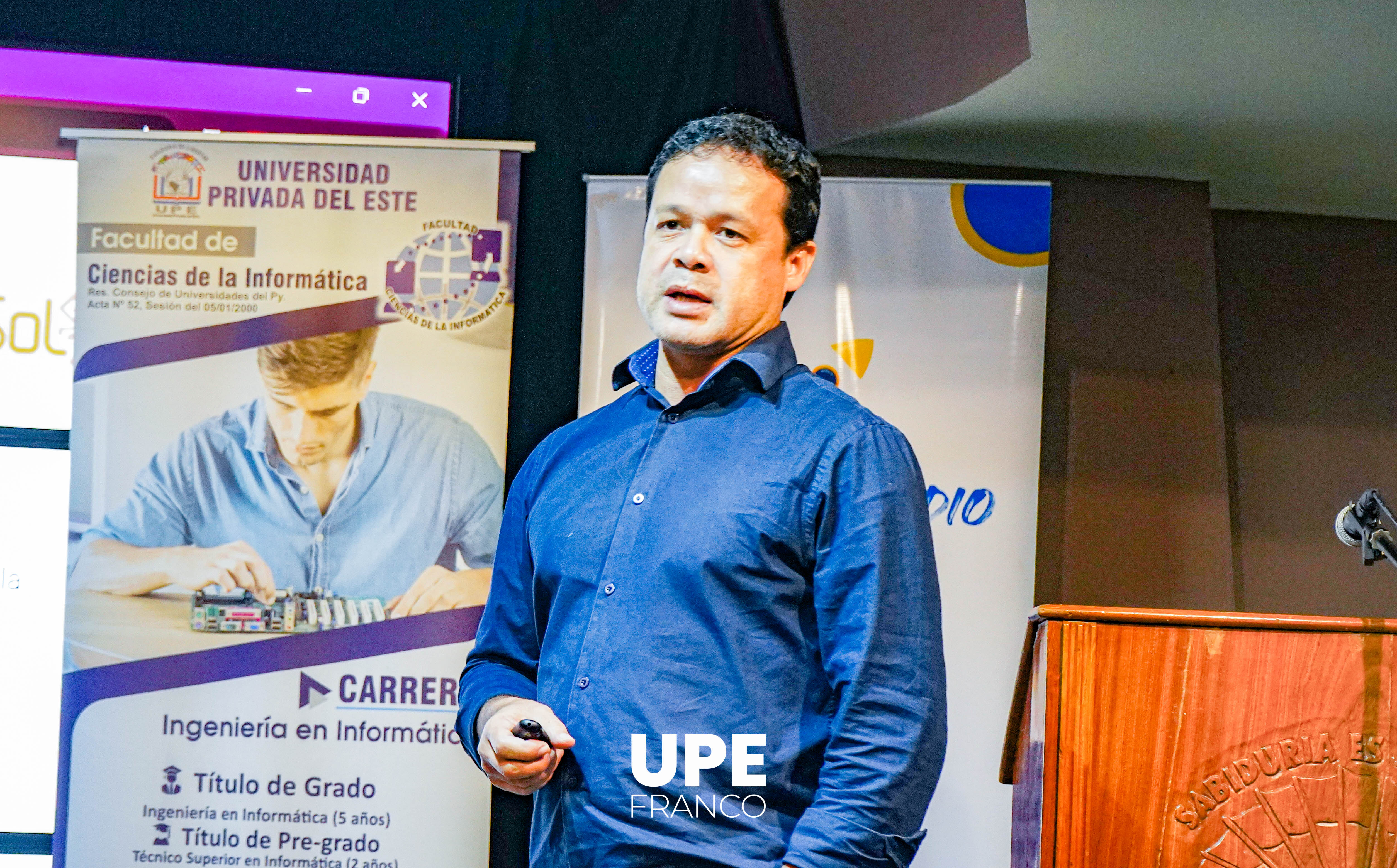 Facultad de Ciencias de la Informática al frente del FLISoL 2025: Tecnología y formación de calidad en UPE Franco