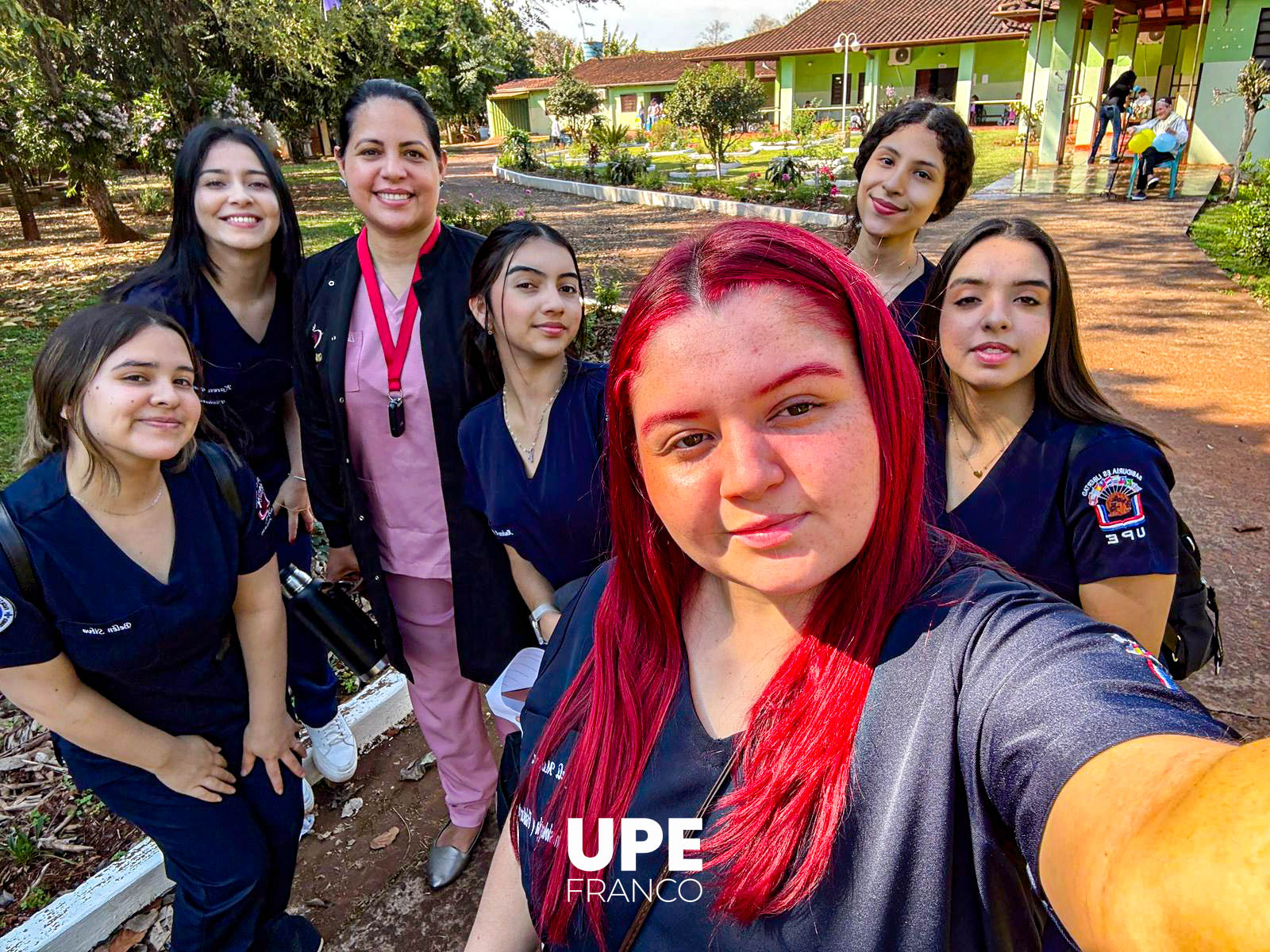 Estudiantes de Kinesiología y Fisioterapia ofrecen servicios de atención en el Hogar de ancianos San Agustín