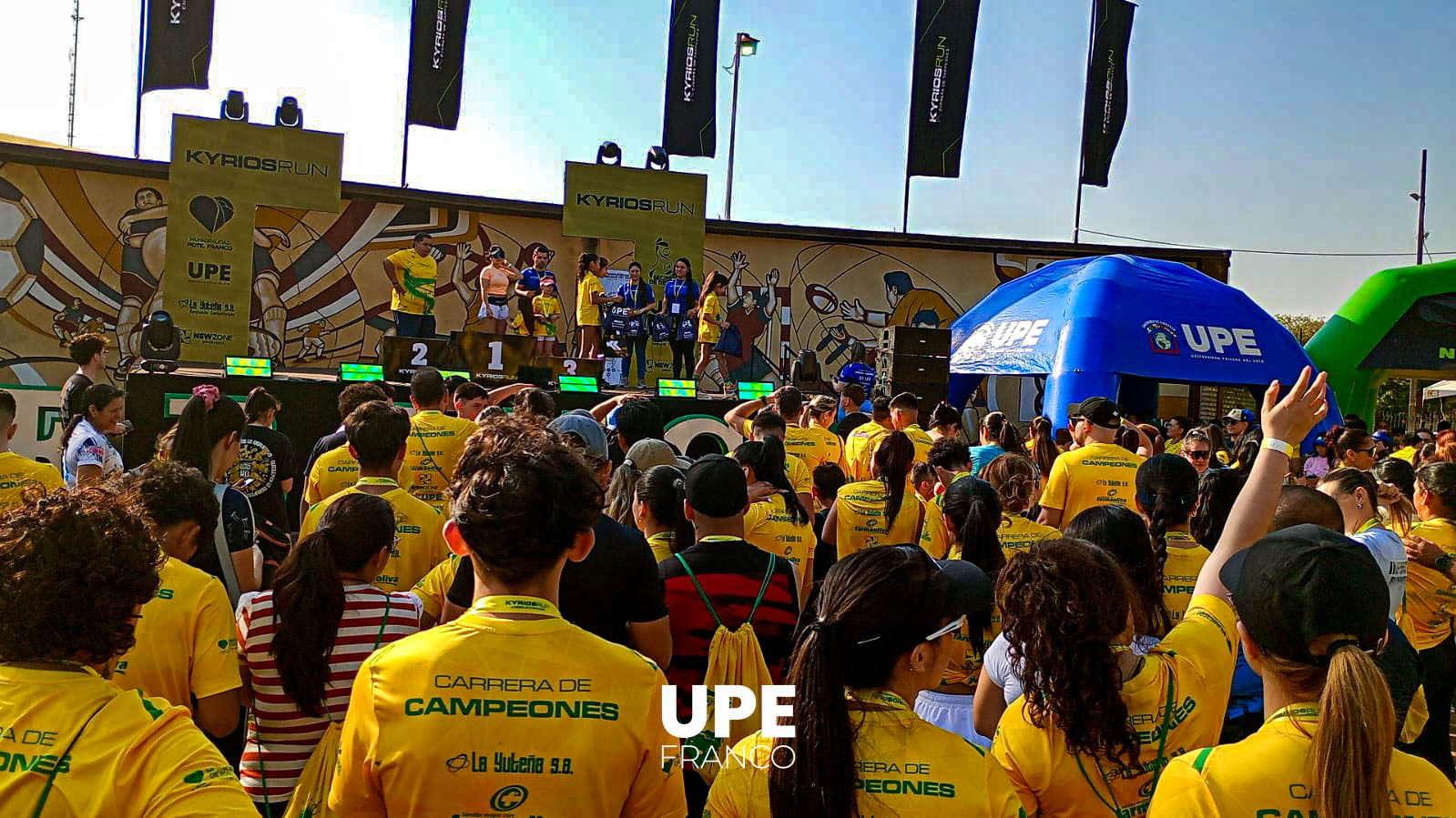 La UPE Corre Junto a la Comunidad: Participación en la Carrera de Campeones KYRIOS