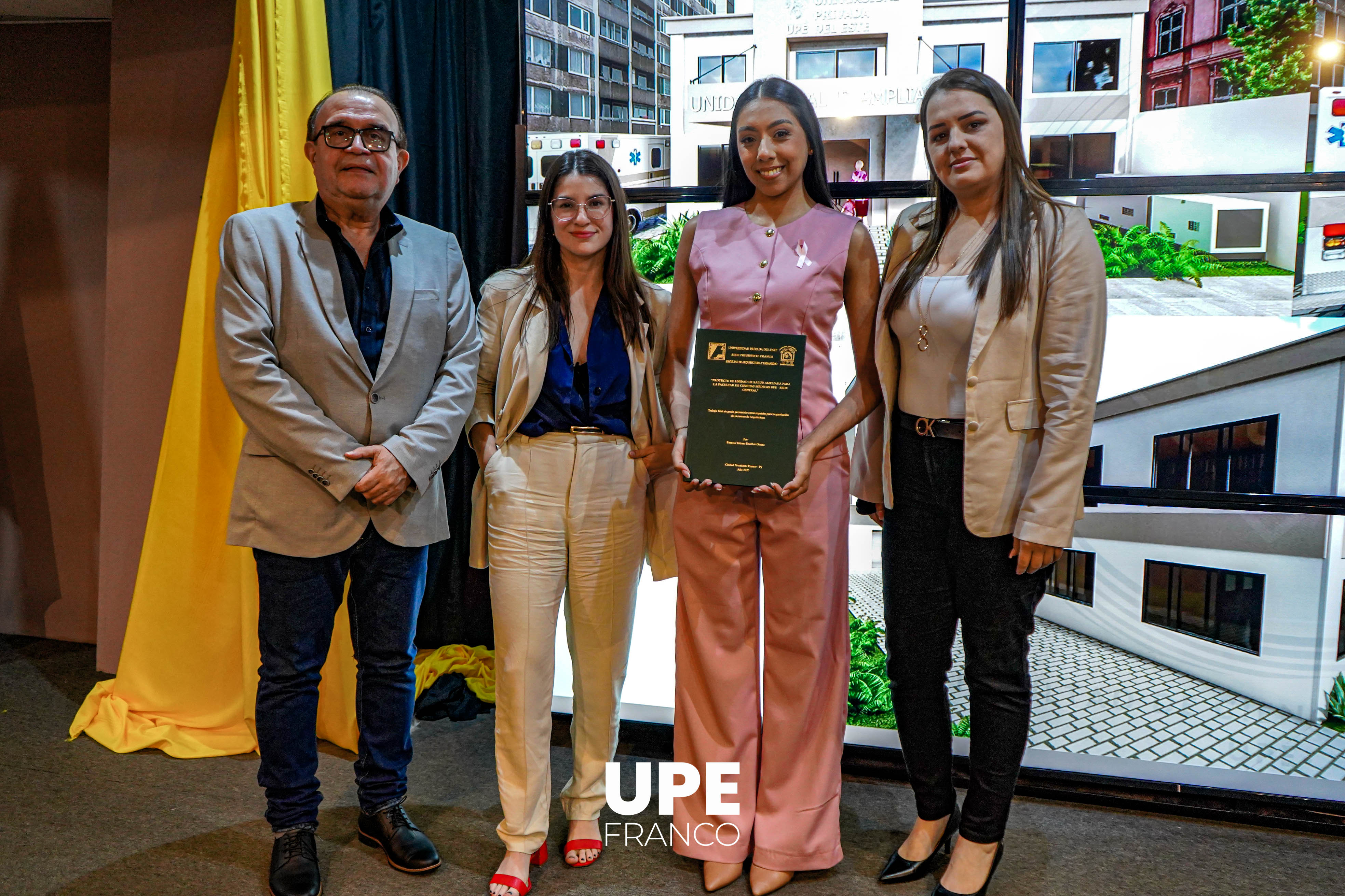“Proyecto de Unidad de Salud Ampliada para la Facultad de Ciencias Médicas UPE – Sede Central”: Defensa de TFG en Arquitectura UPE