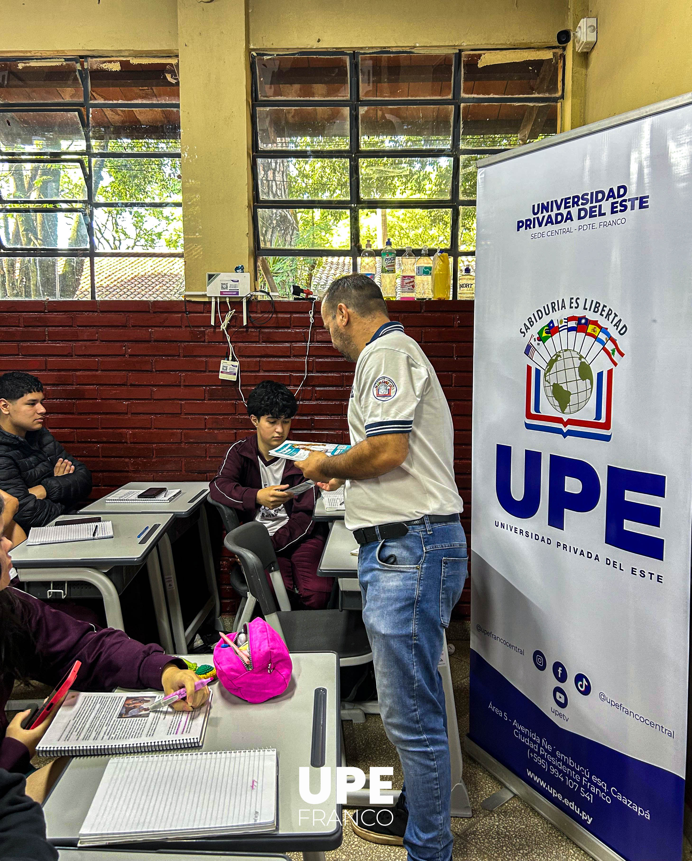 Promo Colegios 2025 - 2026 UPE FRANCO: Visita al Centro Regional de Educación