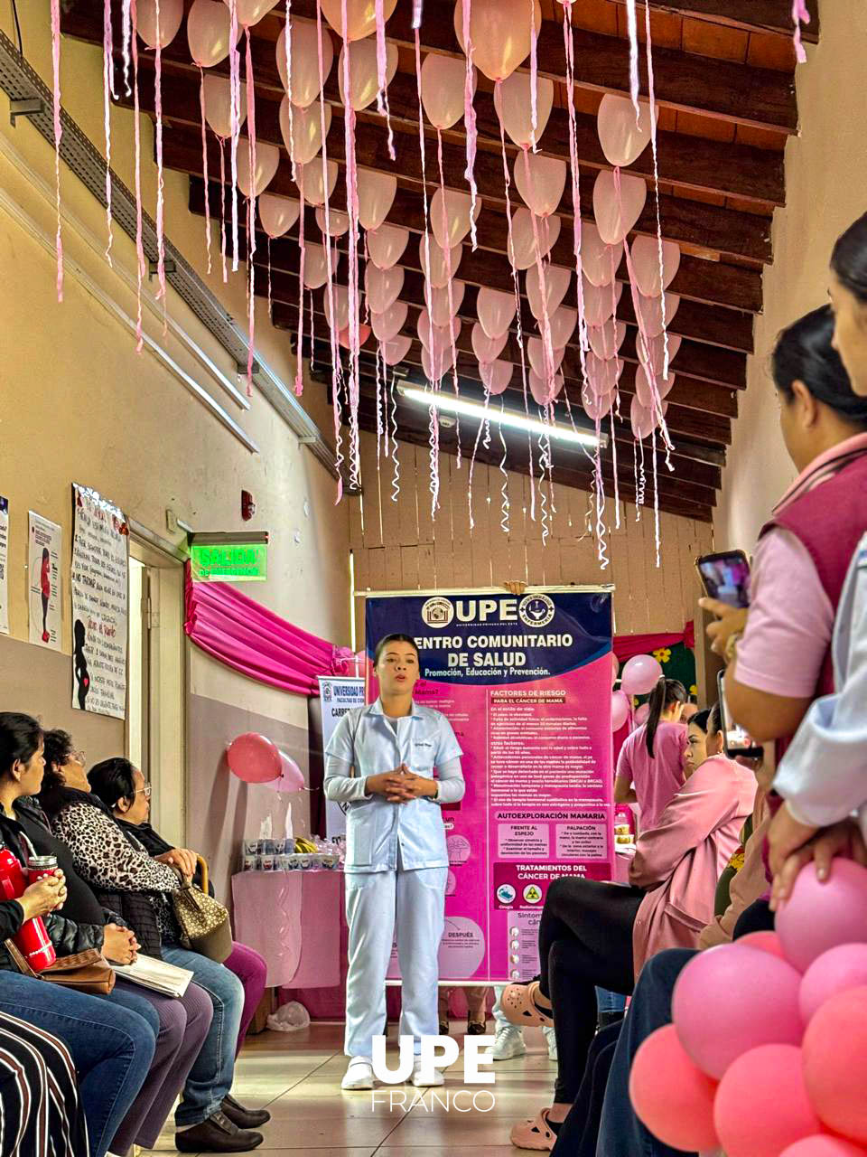 Octubre Rosa: Educación y Prevención del Cáncer de mama en el Hospital Distrital de Presidente Franco
