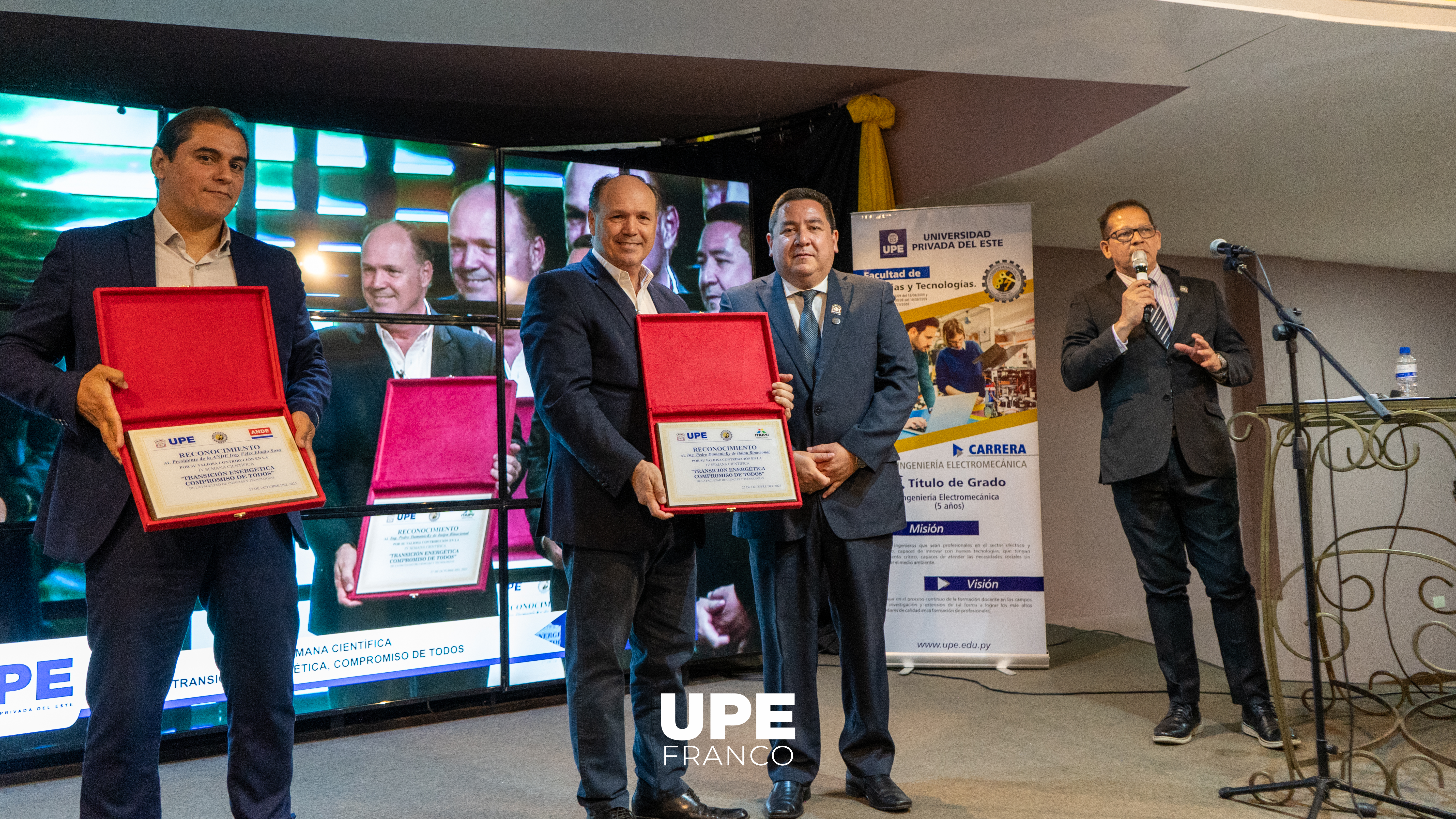 Apertura de la IV Semana Científica: Facultad de Ciencias y Tecnologías