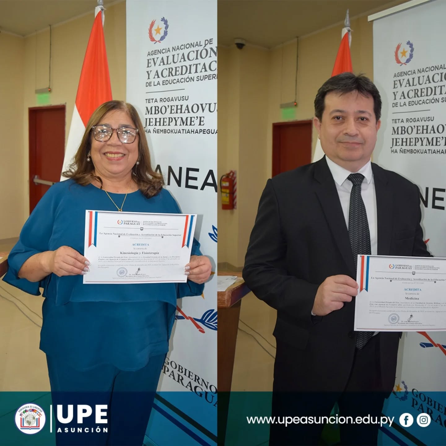 Entrega de Certificados de Acreditación ANEAES 2025