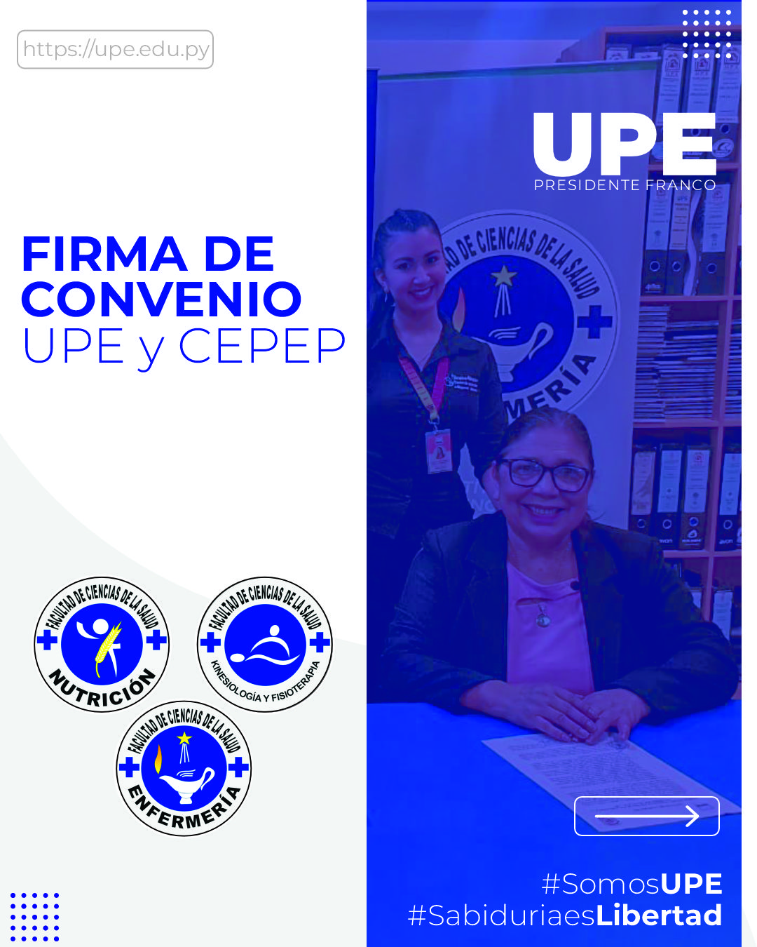 Firma de Convenio: UPE y CEPEP