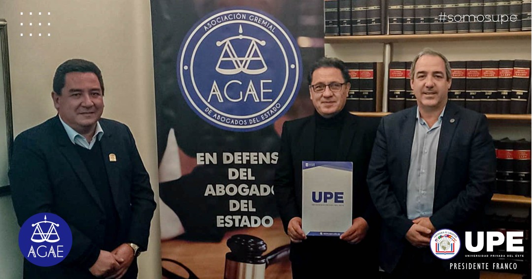 Derecho UPE firma convenio con la  Asociación de Abogados del Estado Argentino