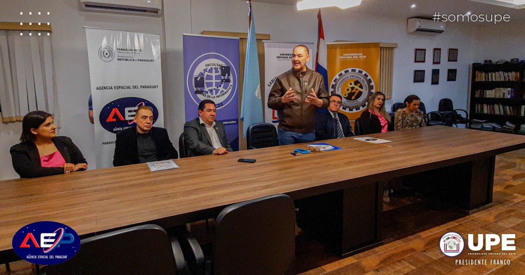La UPE firma Convenio con la Agencia Espacial del Paraguay