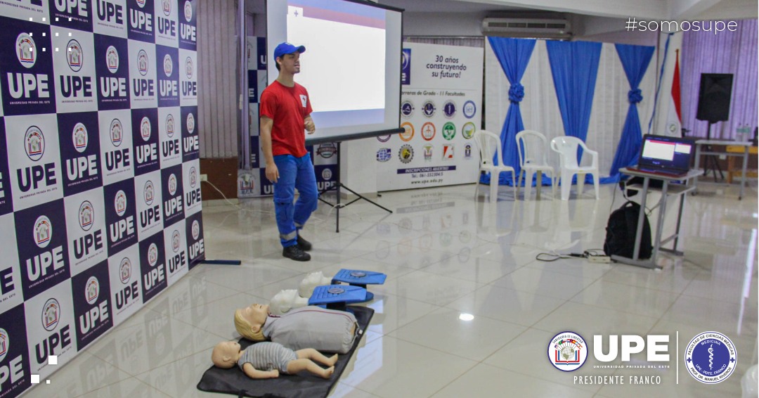 Cruz Roja Paraguaya ofrece un Curso sobre Primeros Auxilios en la UPE