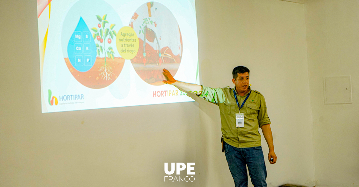 UPE siembra el futuro de la agricultura en Hortipar 2024