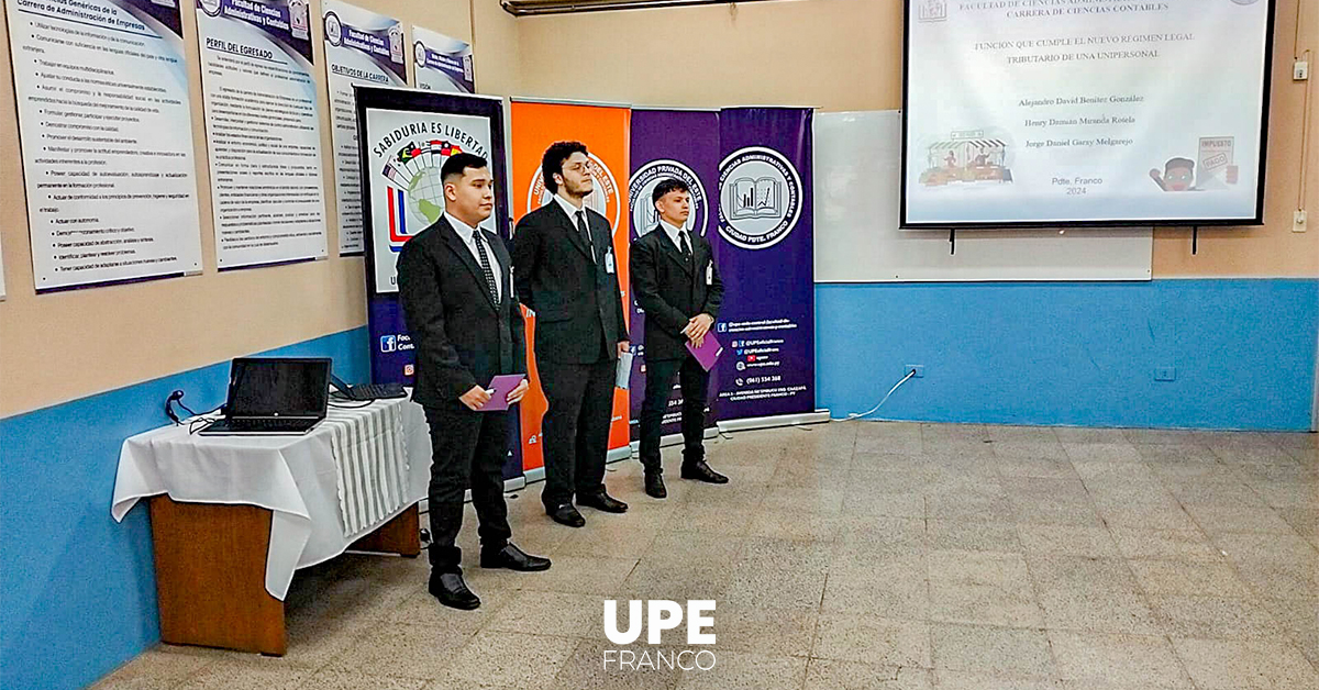 Nuevos Profesionales en Ciencias Contables UPE: Defensas Exitosas