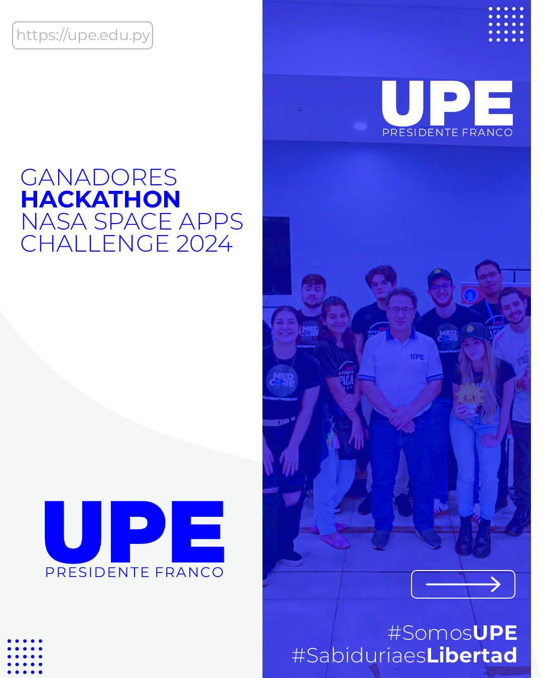 Orgullo UPE: Estudiantes Triunfan en el NASA Space Apps Challenge 2024