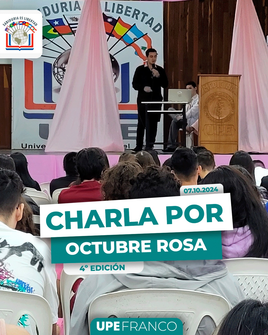 Octubre Verdaderamente Rosa: Charla Informativa para estudiantes de Medicina