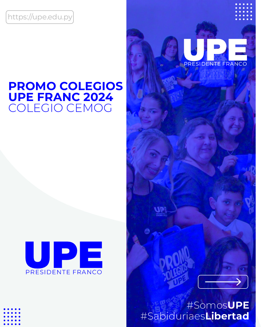 Promo Colegios UPE Franco 2024: Colegio CEMOG