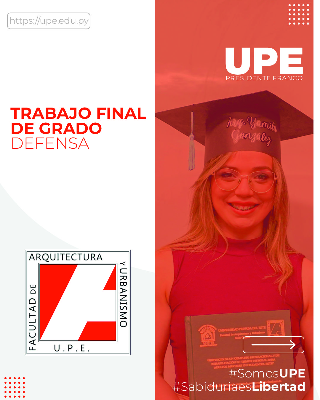 Defensa de TFG en Arquitectura: Propuesta de Complejo Integral para Adultos Mayores en CDE