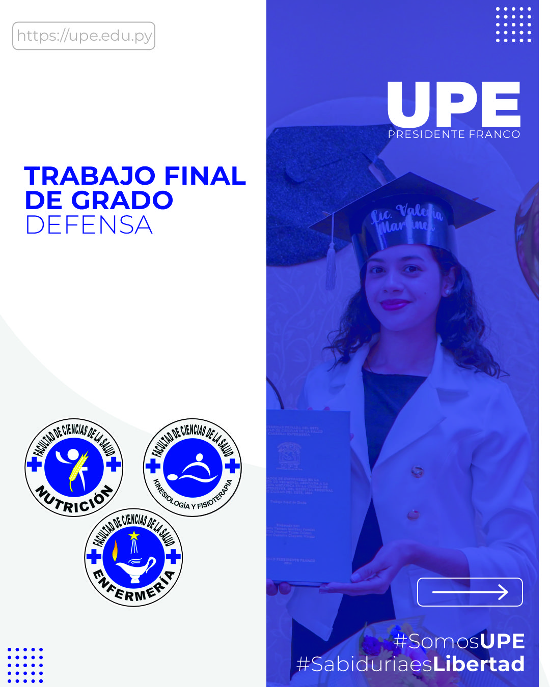 Defensas de Grado en Enfermería: Compromiso y Excelencia en la UPE Franco