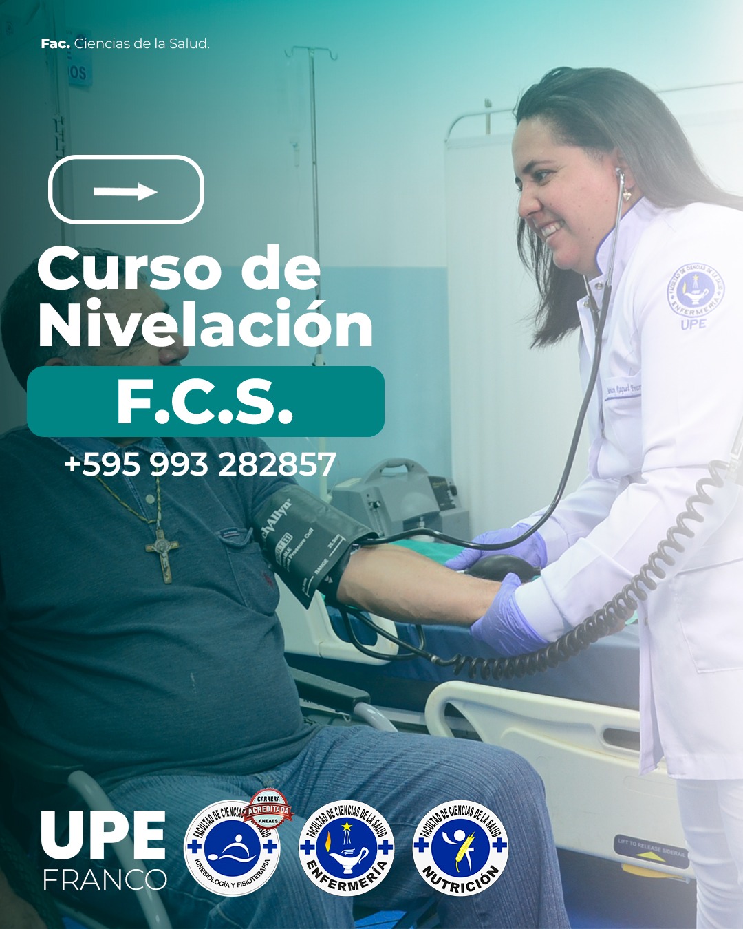  Curso de Nivelación UPE Franco 2025: Facultad de Ciencias de la Salud