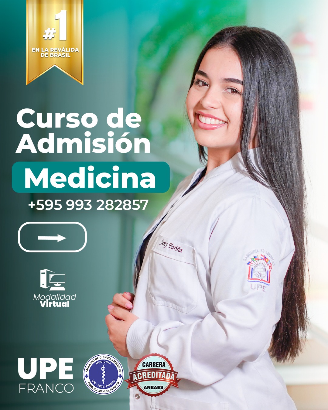 Curso de Admisión UPE Franco 2025: Facultad de Ciencias Médicas 