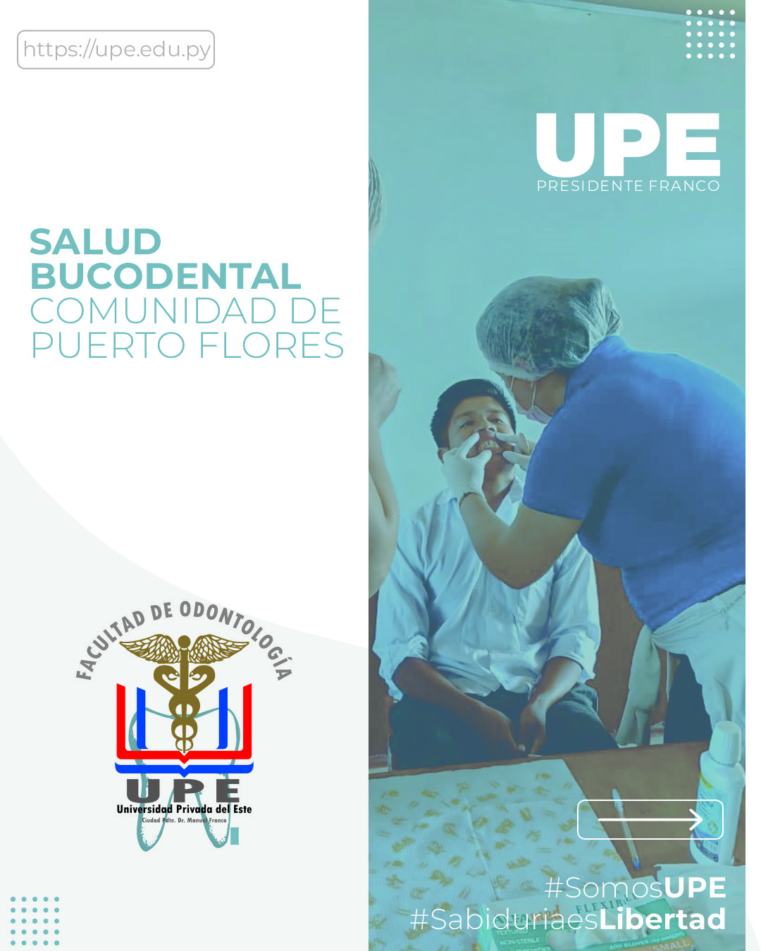 Salud bucodental a comunidad indígena de Puerto Flores