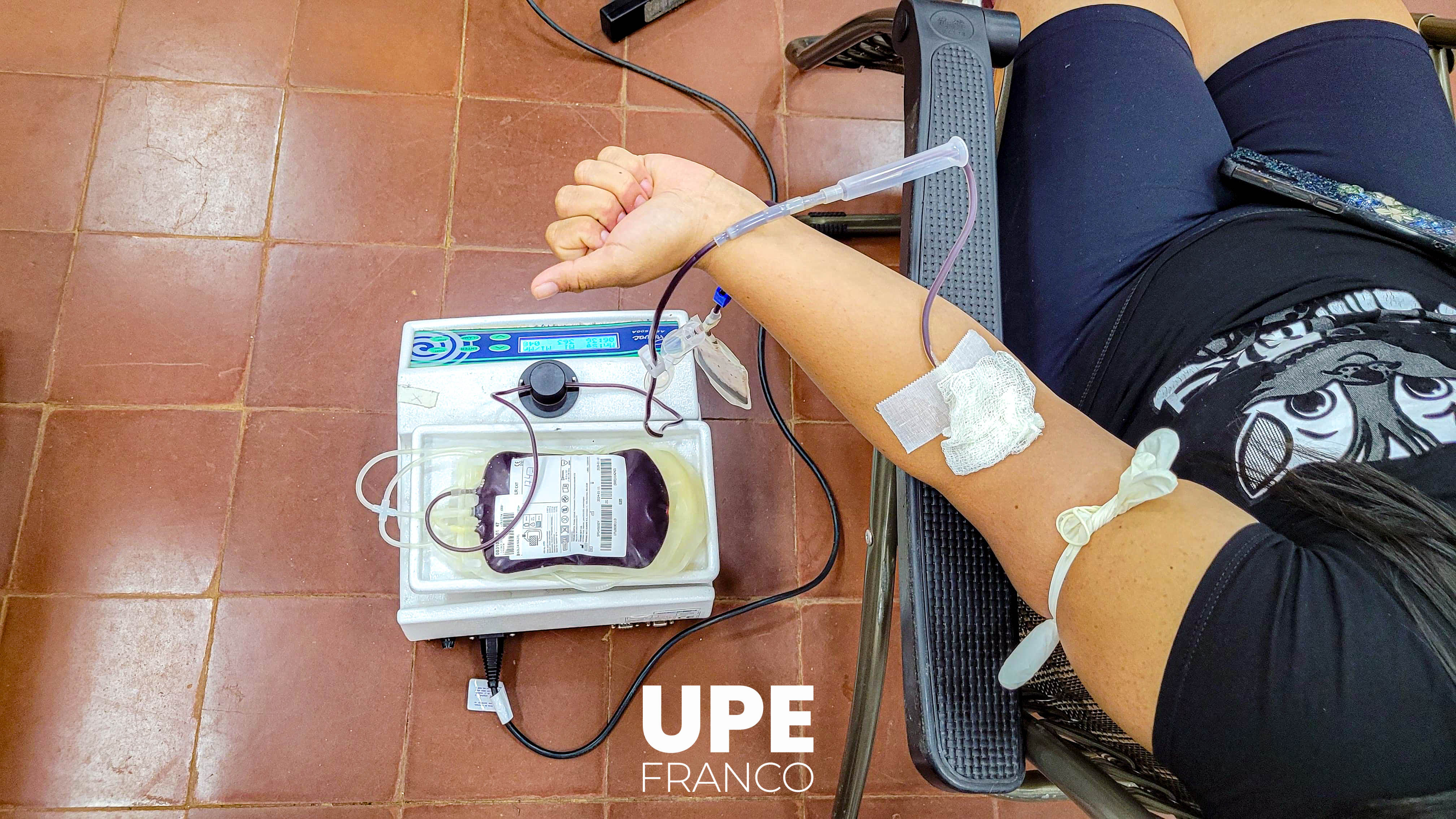 Campaña de Donación de Sangre en UPE Franco: Compromiso con la Vida y la Solidaridad