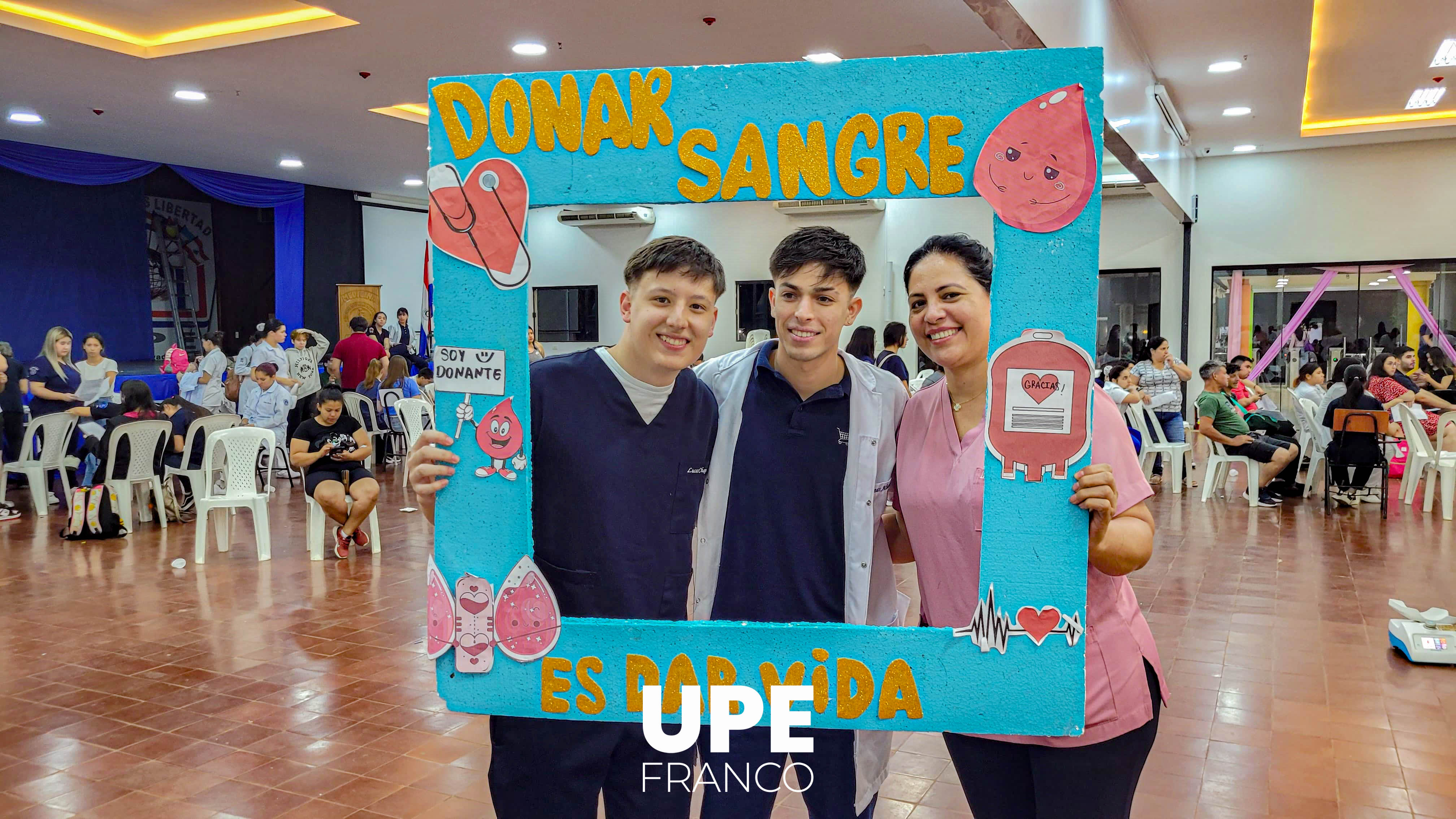 Campaña de Donación de Sangre en UPE Franco: Compromiso con la Vida y la Solidaridad