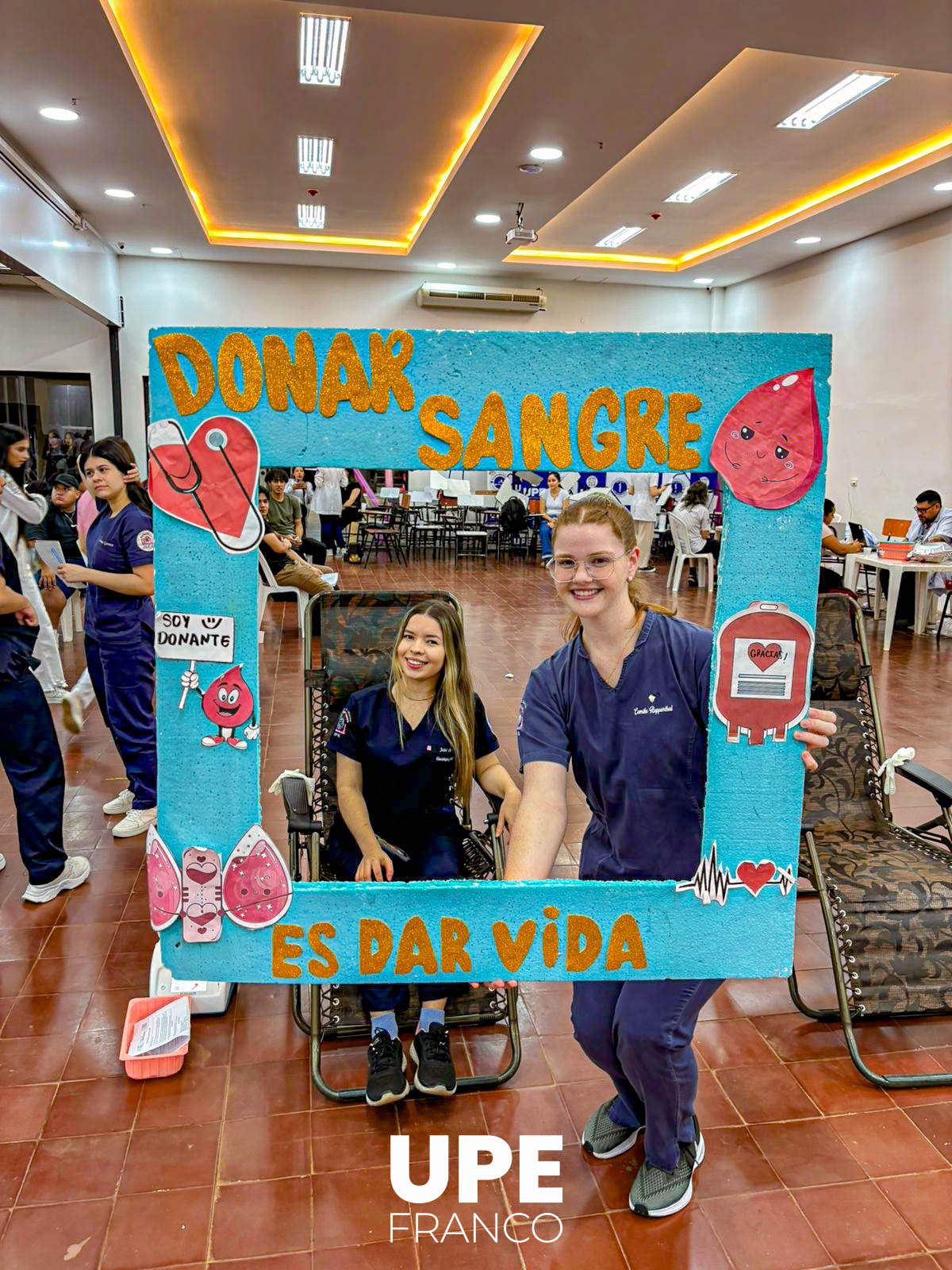 Campaña de Donación de Sangre en UPE Franco: Compromiso con la Vida y la Solidaridad