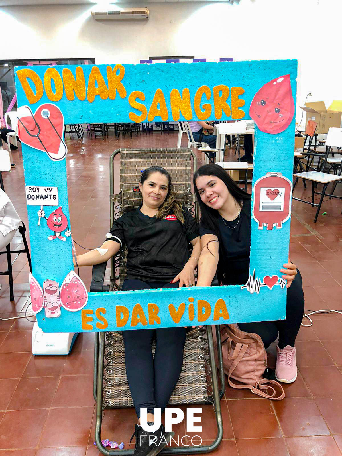 Campaña de Donación de Sangre en UPE Franco: Compromiso con la Vida y la Solidaridad