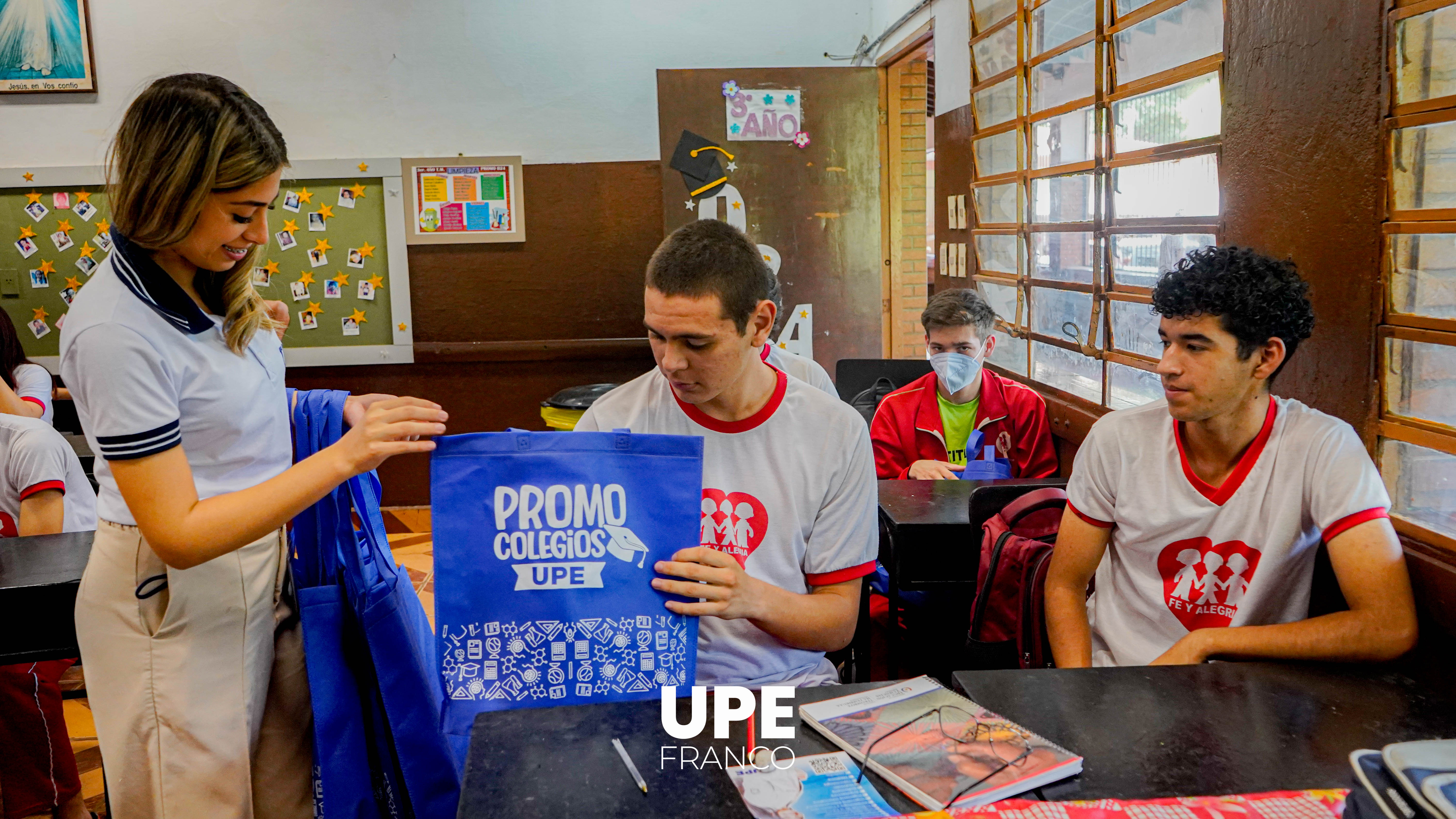 Promo Colegios UPE Franco 2024: Colegio Fe y Alegría