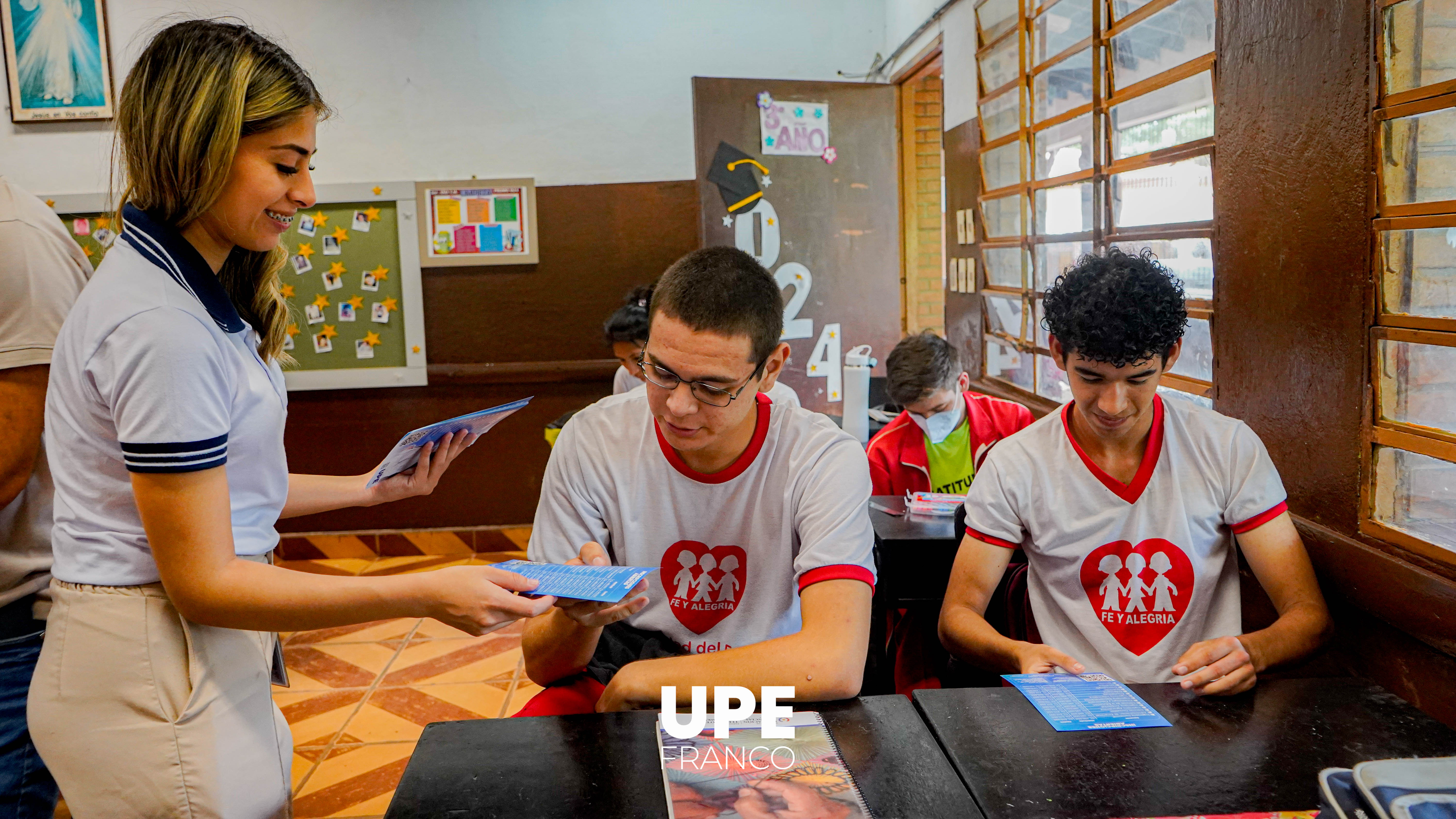 Promo Colegios UPE Franco 2024: Colegio Fe y Alegría