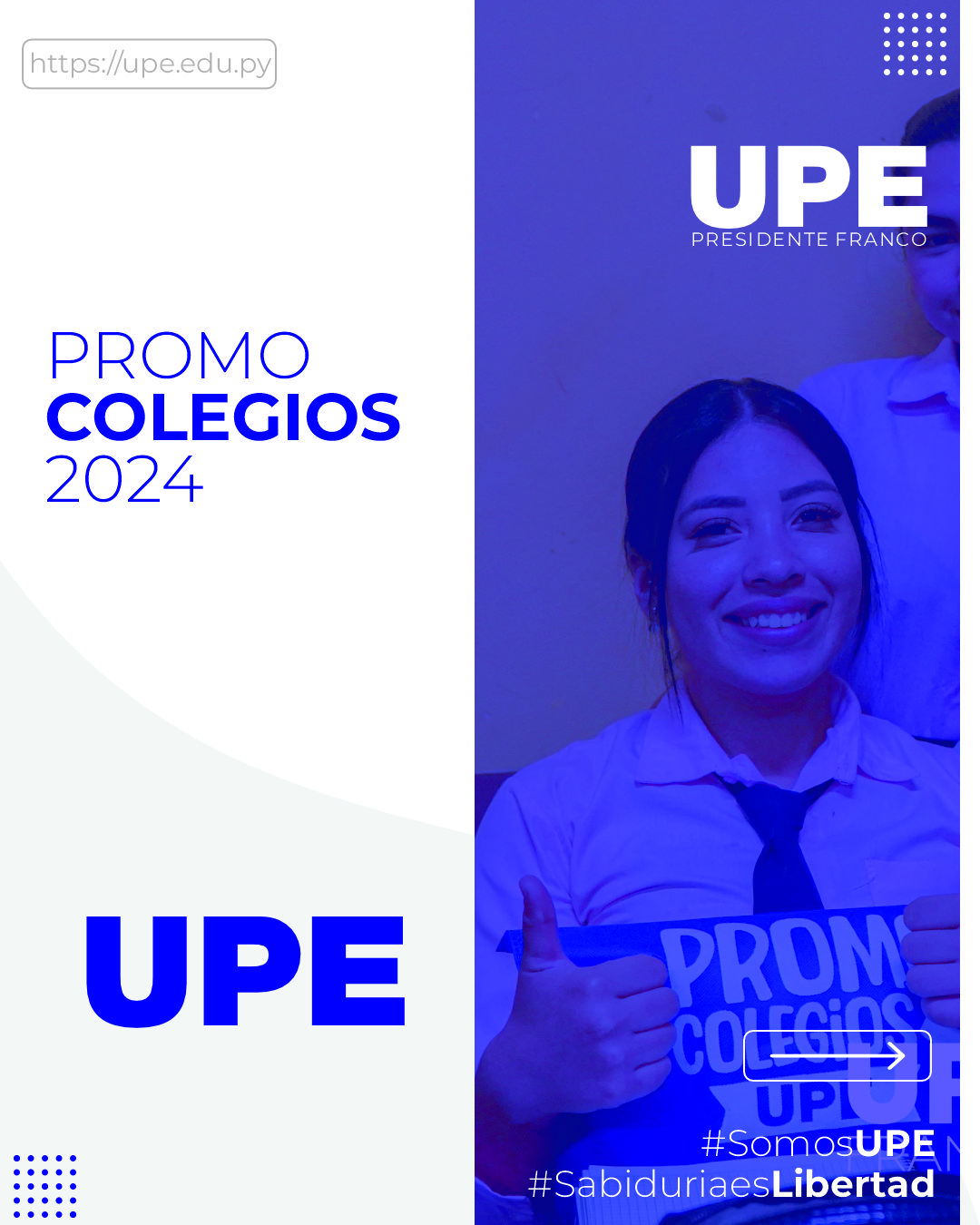 Promo Colegios UPE Franco 2024: Colegio Paraguay Brasil