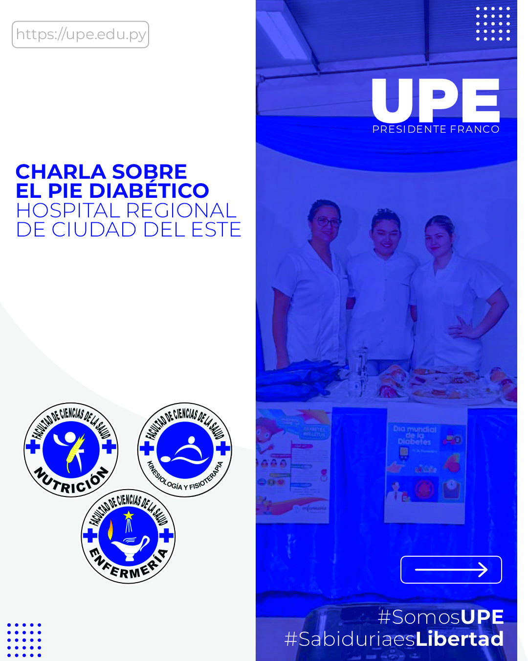 Estudiantes de Enfermería ofrecen Charla Informativa sobre el Pie Diabético