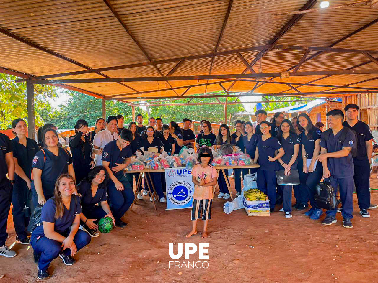 Comunidad indígena asentamiento Belén de CDE es asistida por estudiantes de la UPE FRANCO