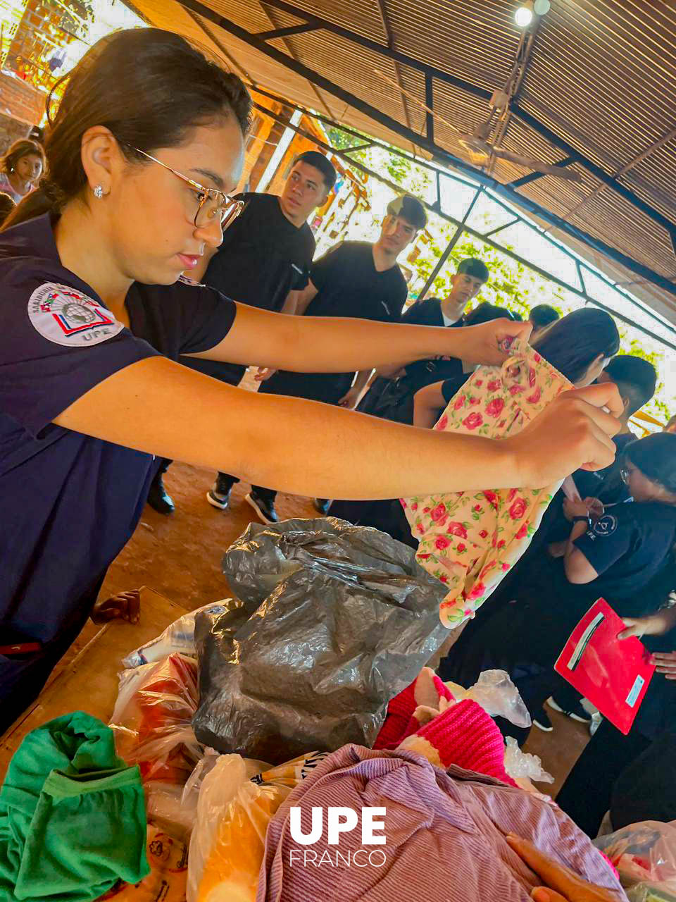 Comunidad indígena asentamiento Belén de CDE es asistida por estudiantes de la UPE FRANCO